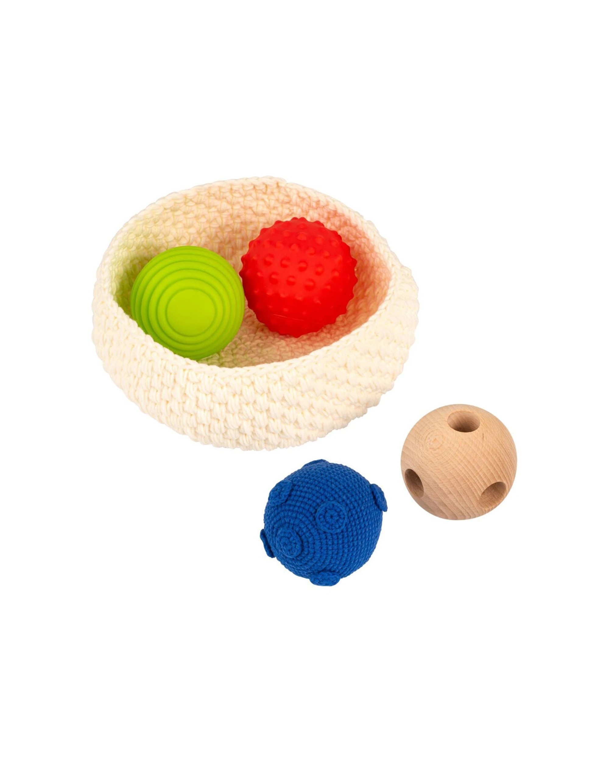1 Educo Feel The Ball Basket Sensory Exploration Toy Sensory Play 3y - Multi, 1 of 3