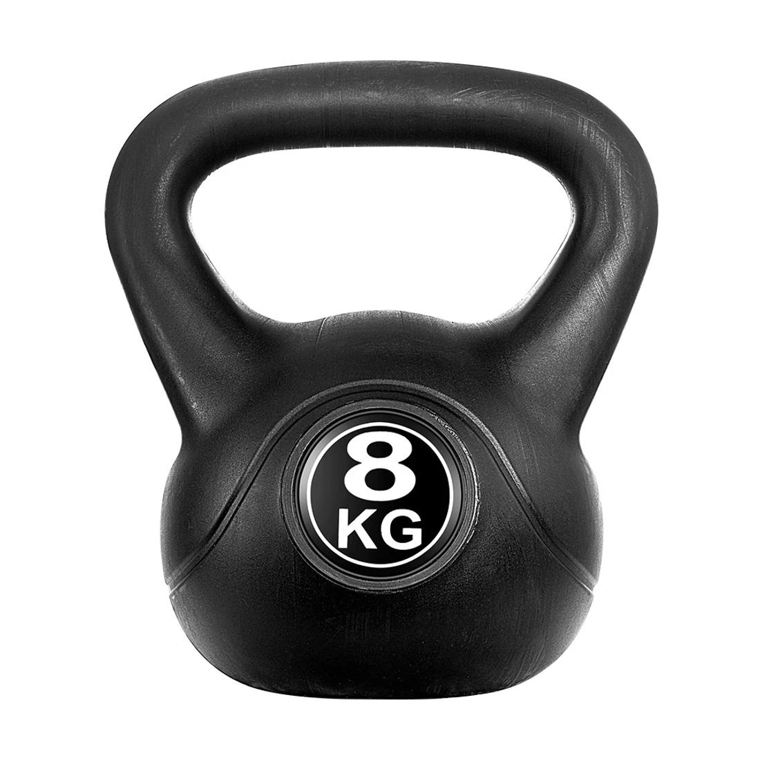 3 Everfit 22kg Kettlebell Set Weight Lifting Kettlebells Bench Dumbbells Gym Home - Black, 3 of 6