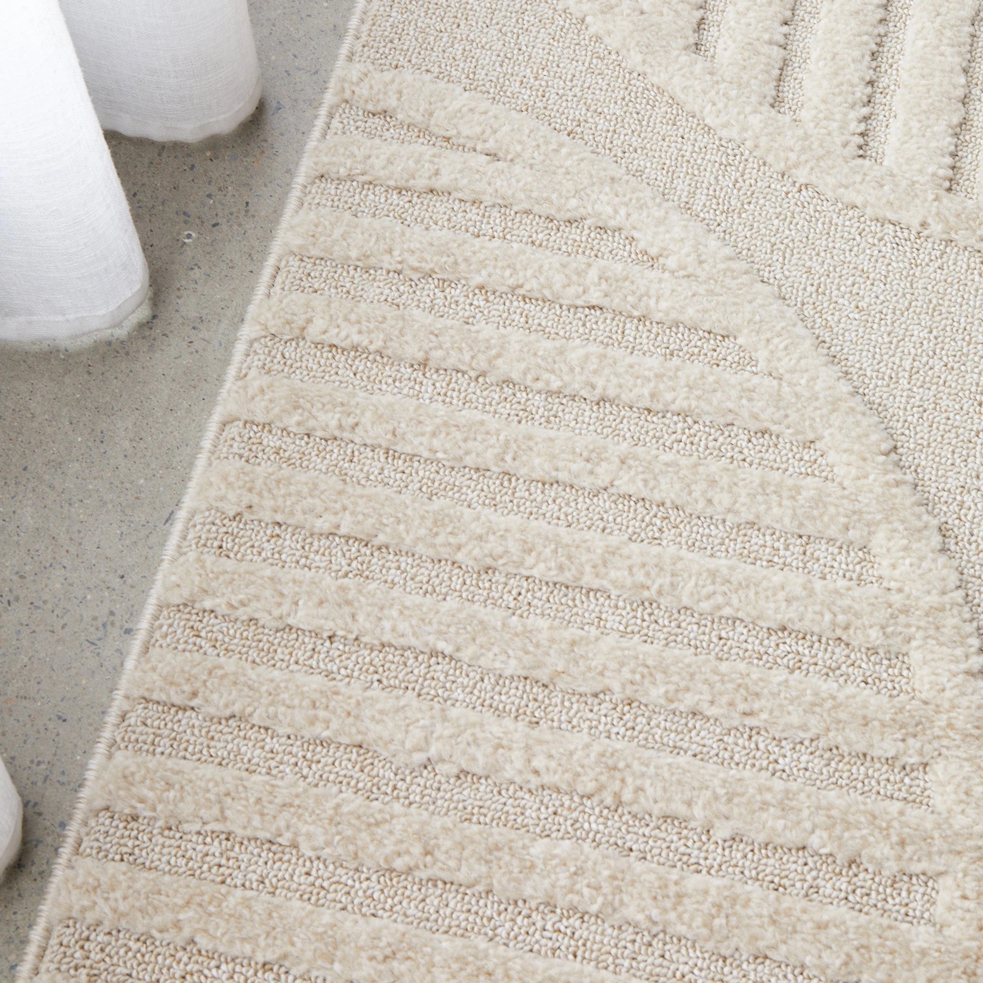 4 Common Ground Rugs Nirvana Leo 400x300cm - Extra Extra Large Floor Rug - Beige, 4 of 7