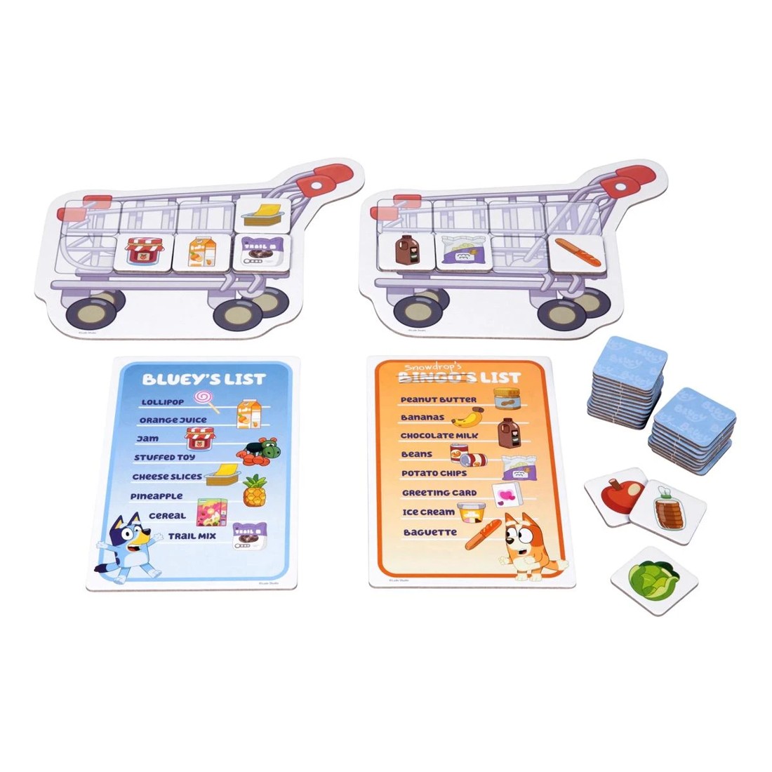 4 Orchard Toys Bluey Shopping List Fun Memory Game, 4 of 10