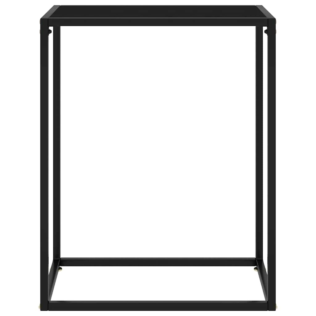 2 vidaXL Console table Simplistic - Black, 2 of 9