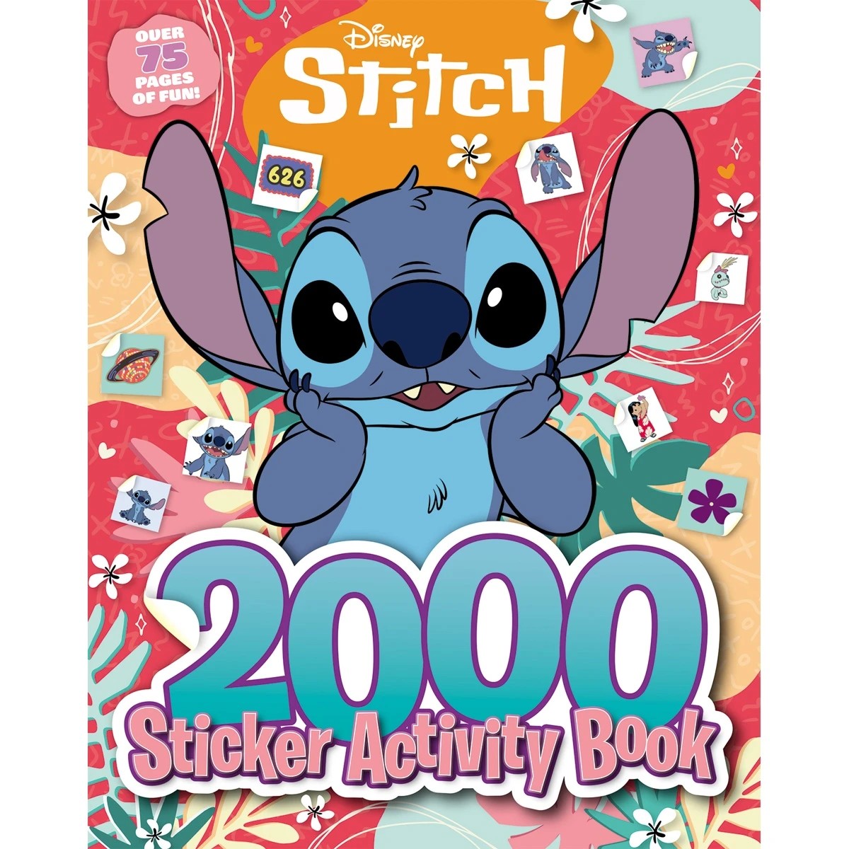 1 Disney Stitch 2000 Sticker Activity Book
