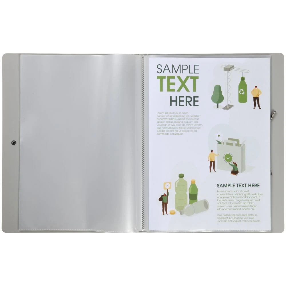 4 J.Burrows Foam Display Book 20 Pockets Cool Grey, 4 of 4