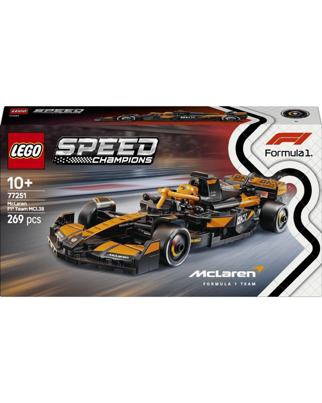 LEGO Speed Champions McLaren F1 Team MCL38 Race Car 7