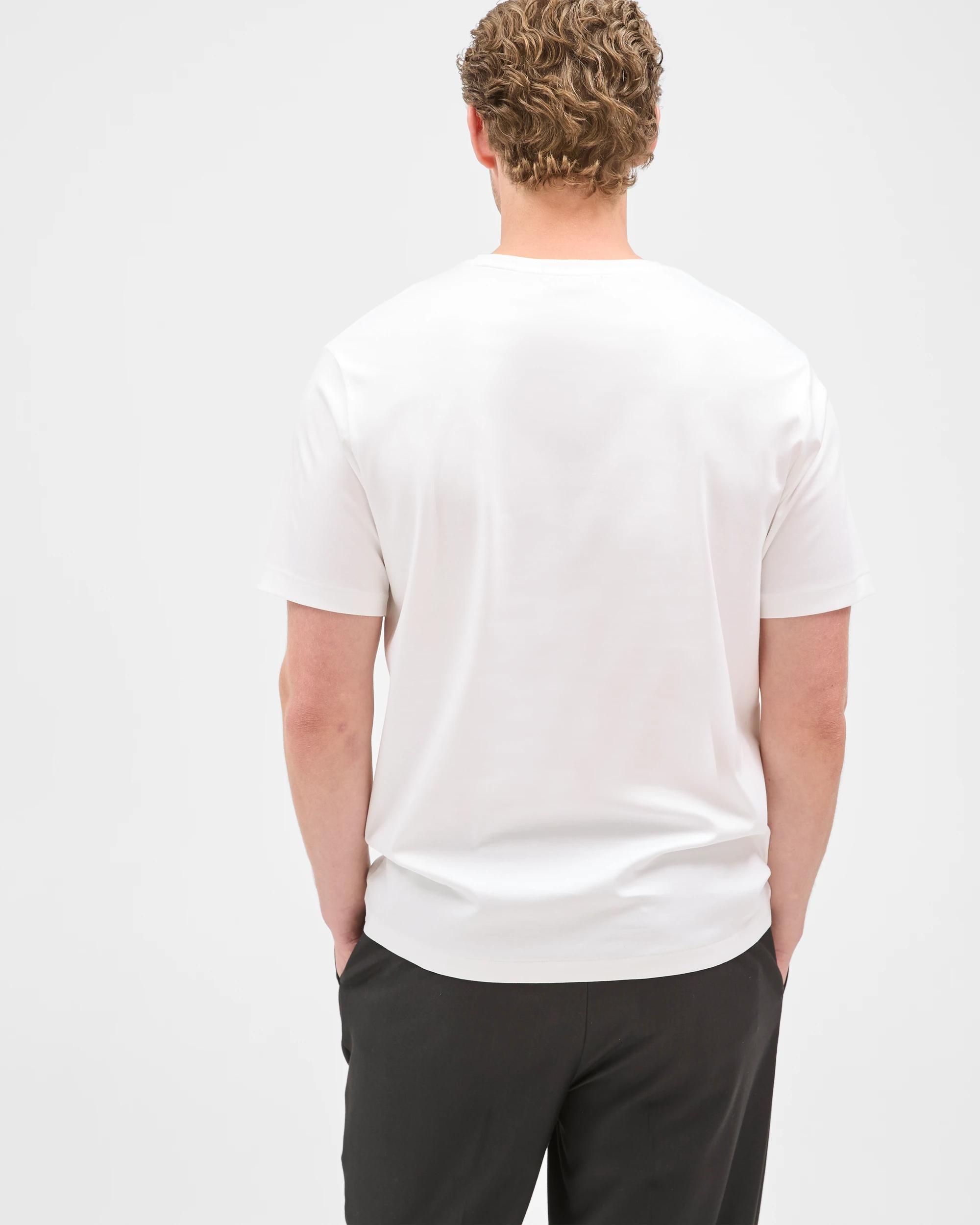 5 Preview Australian Cotton Interlock T-Shirt WHITE, 5 of 6