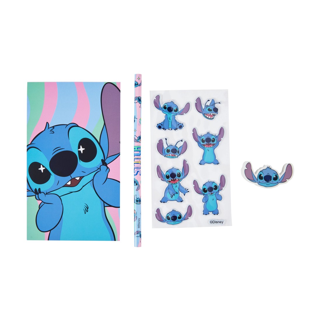 3 Disney Stitch Stationery Set with Suitcase, 3 of 7