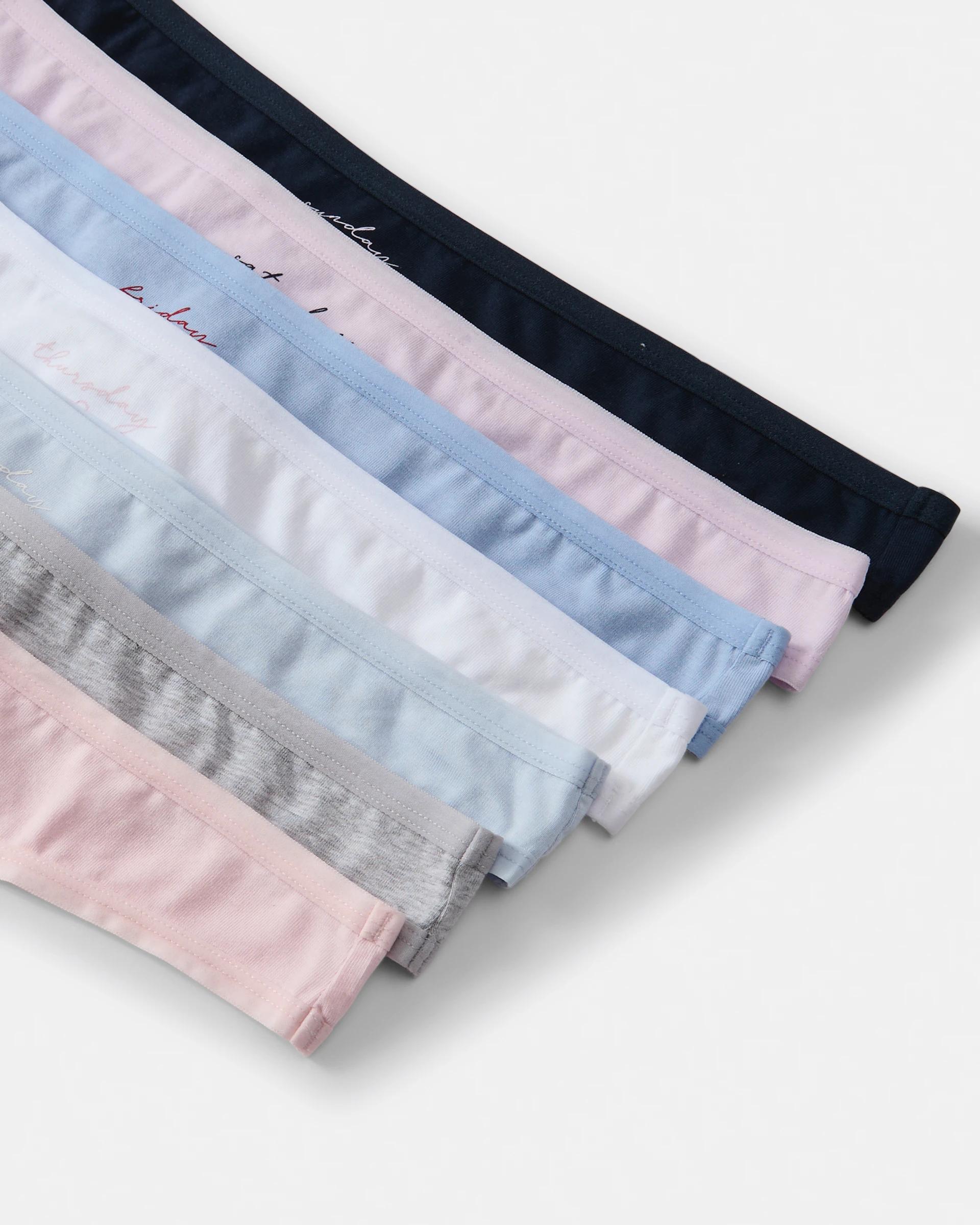 3 7 Pack G-String Briefs Week Days, 3 of 10