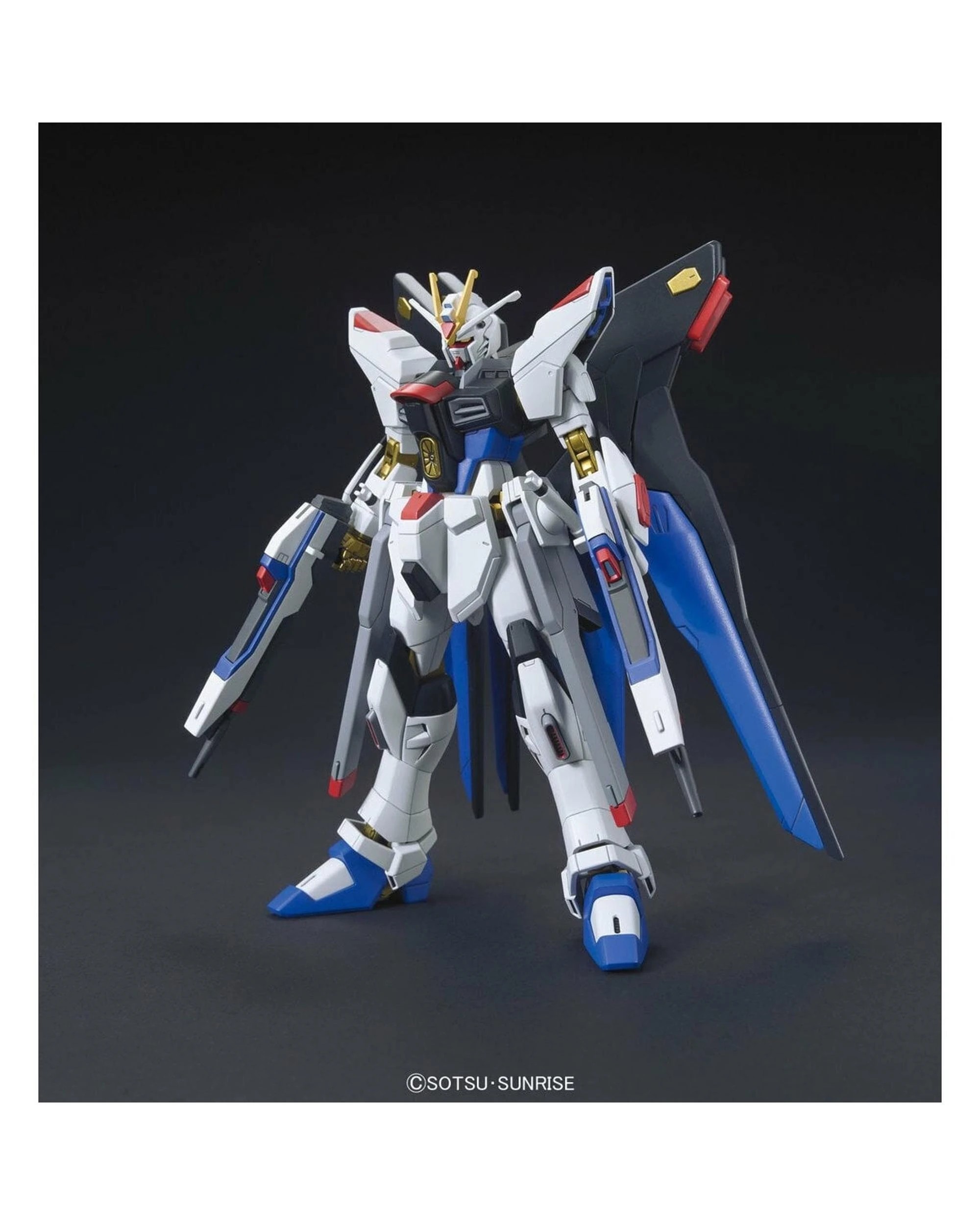 3 Bandai Gundam HG Strike Freedom Gundam 1/144 Scale Model Kit, 3 of 8