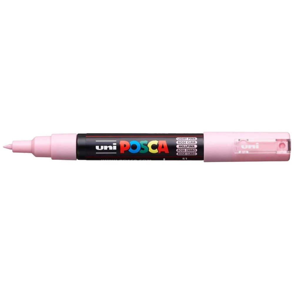 1 POSCA PC-1M Paint Marker Light Pink, 1 of 2
