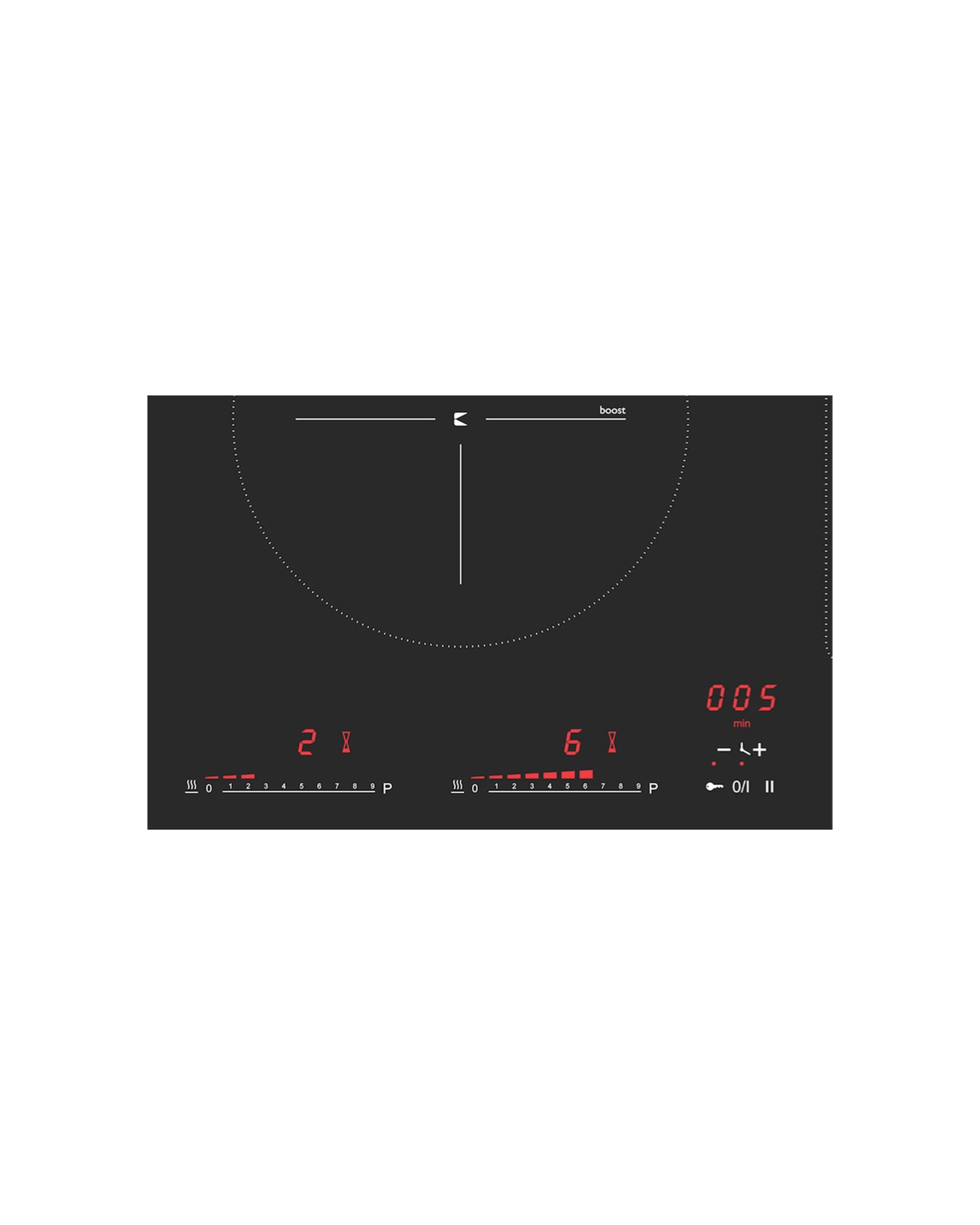 4 Kleenmaid Built-In Induction Cooktop 60cm Slider Touch Control 5-Zone Stovetop, 4 of 5