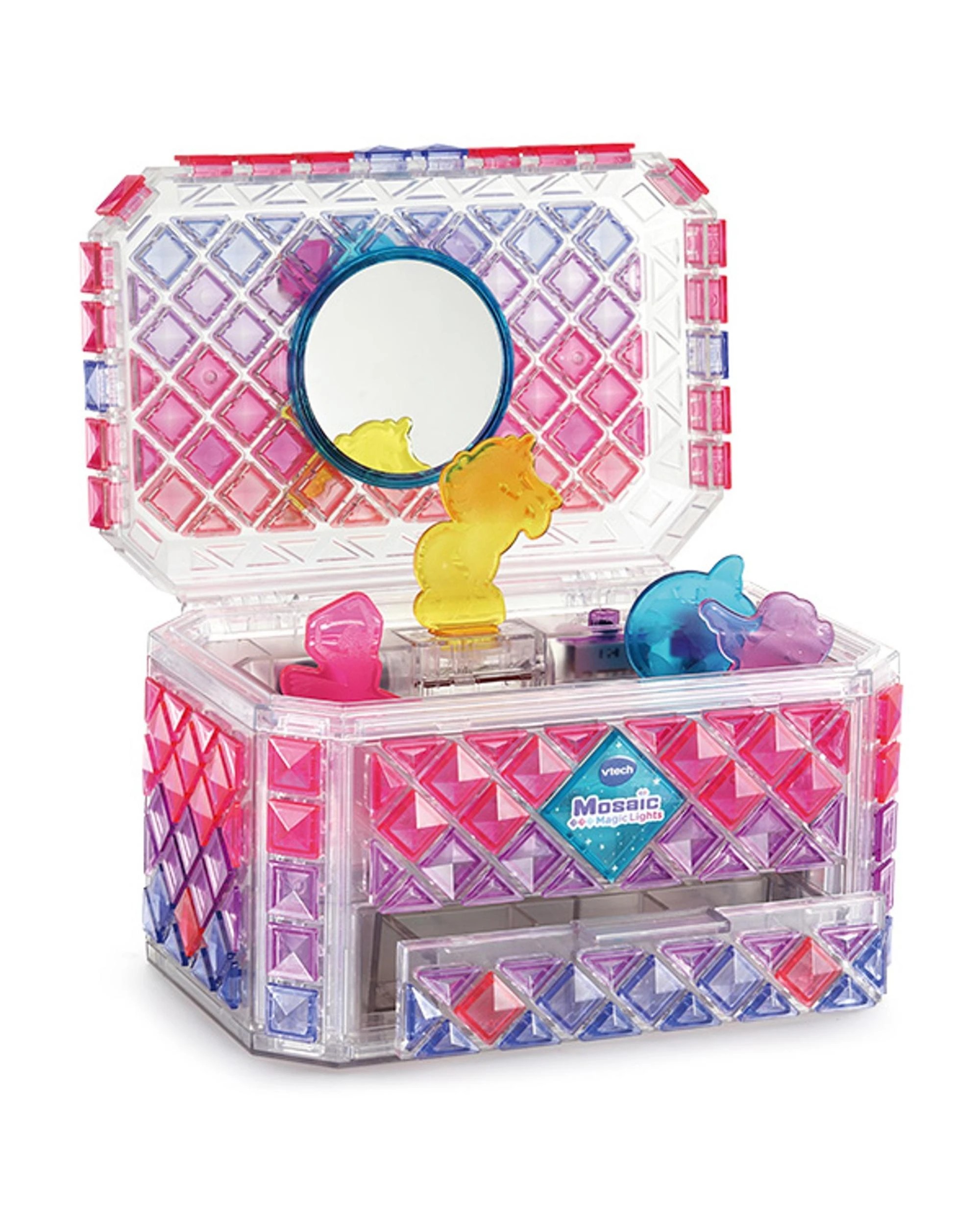 2 VTech Electronics VTech Mosaic Magic Lights Jewellery Box, 2 of 3