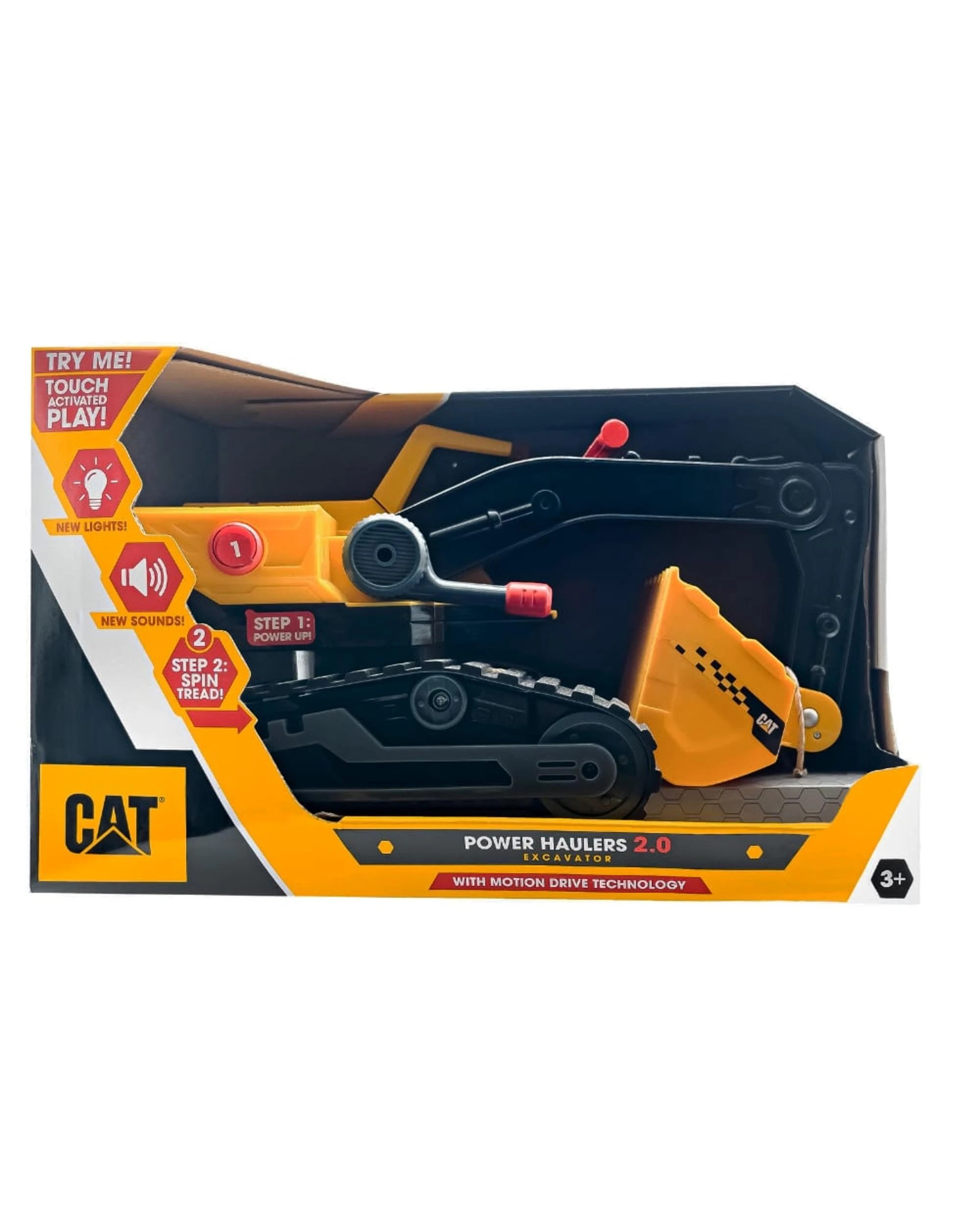 1 CAT Power Haulers 2.0 12 inch Excavator Toy Vehicle, 1 of 4