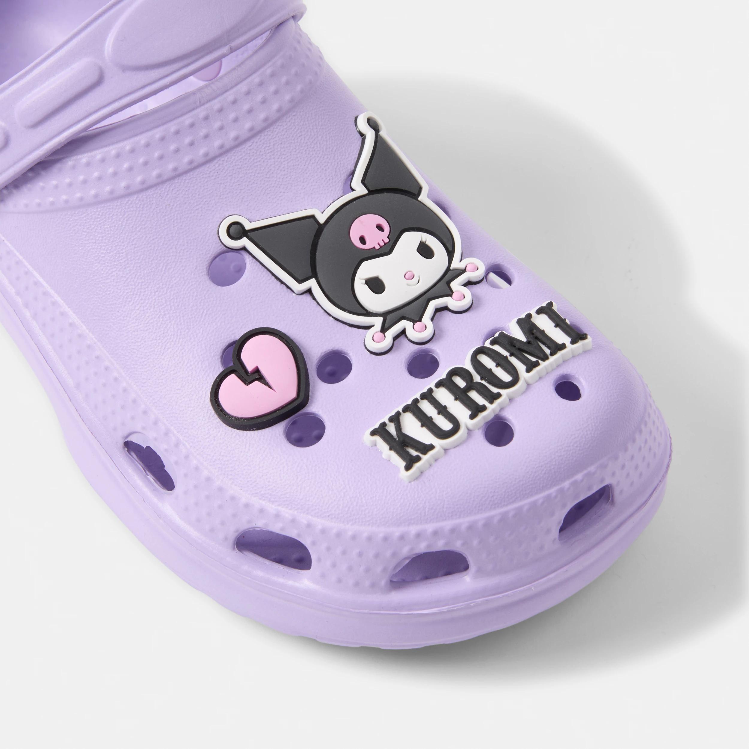 4 Senior Hello Kitty License Clogs HELLO KITTY PURPLE, 4 of 4