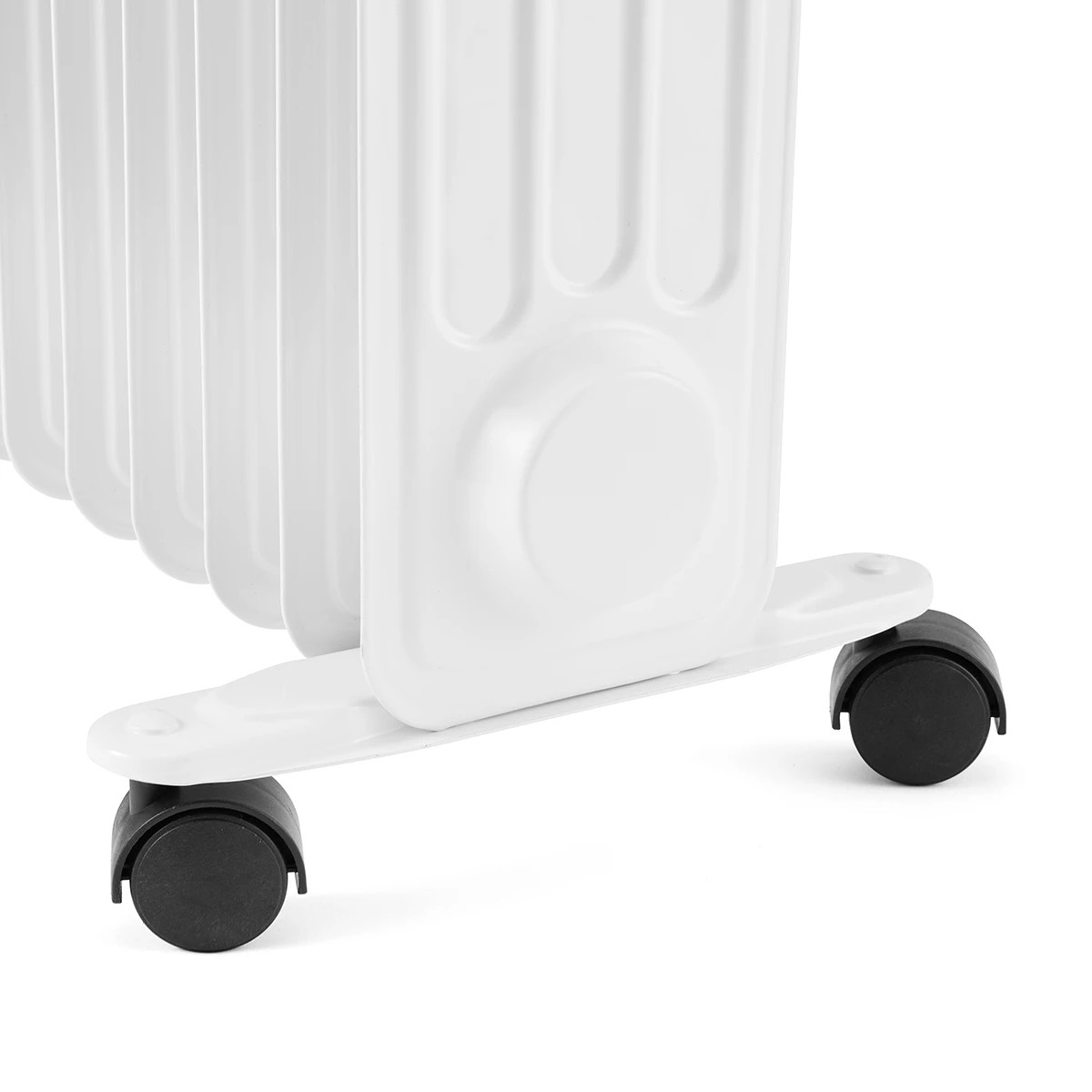 6 11 Fin Oil Heater - Grey, 6 of 9