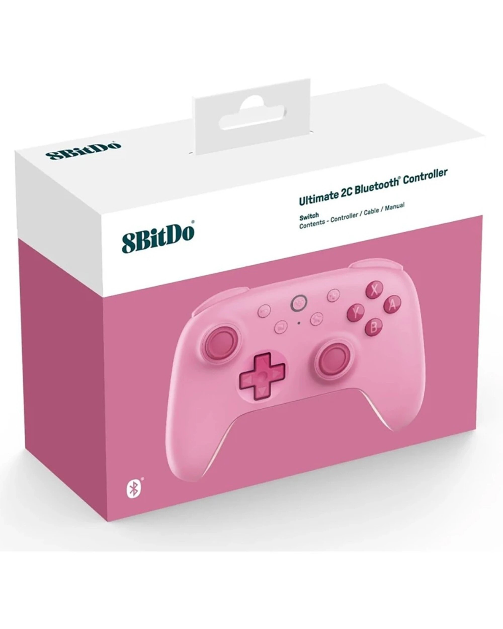 5 8Bitdo Ultimate 2C Bluetooth Controller for Switch - Pink - Pink, 5 of 5