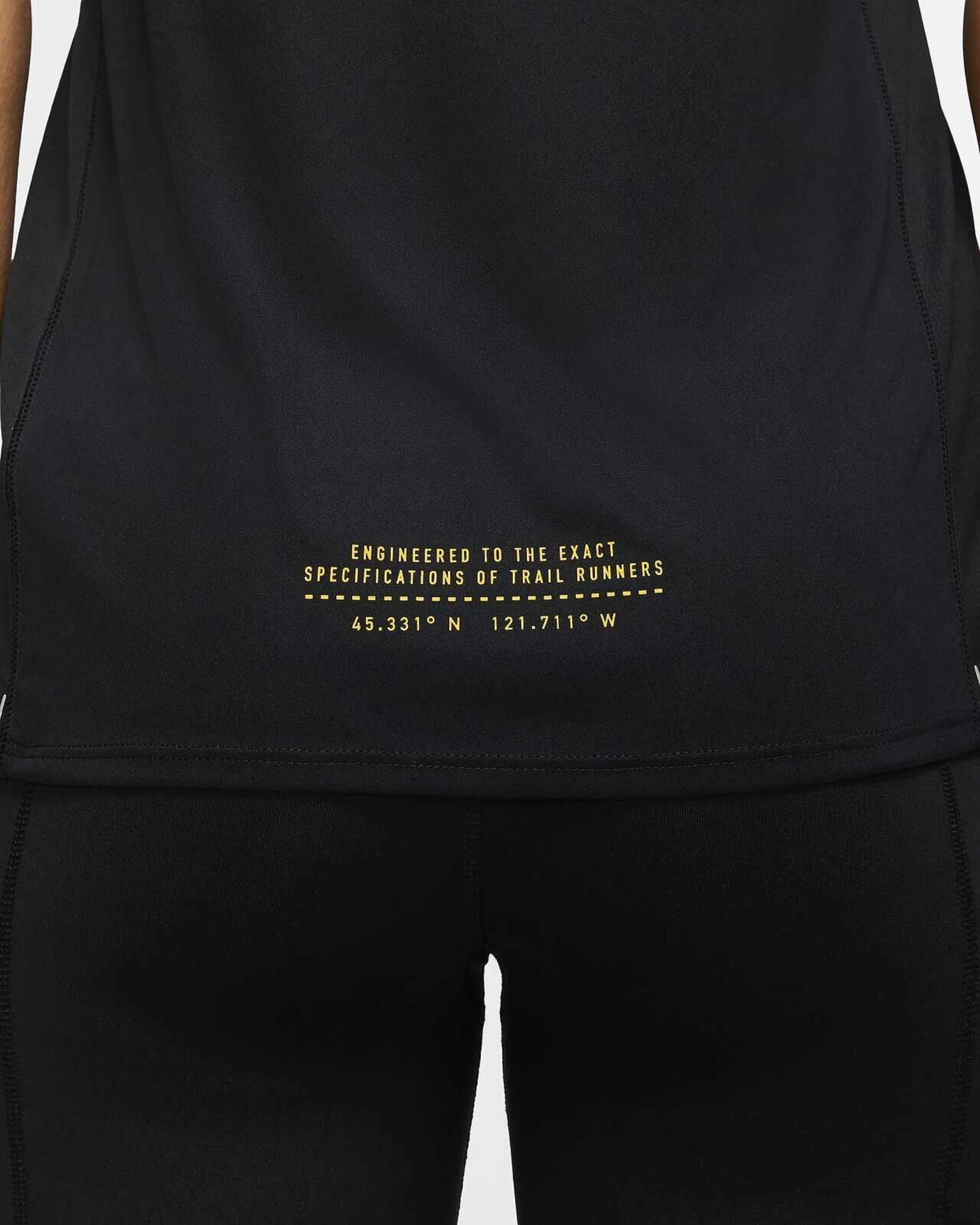 3 Nike Trail City Sleek Womens Running Top Tank vest Reflective Logo , 3 of 4