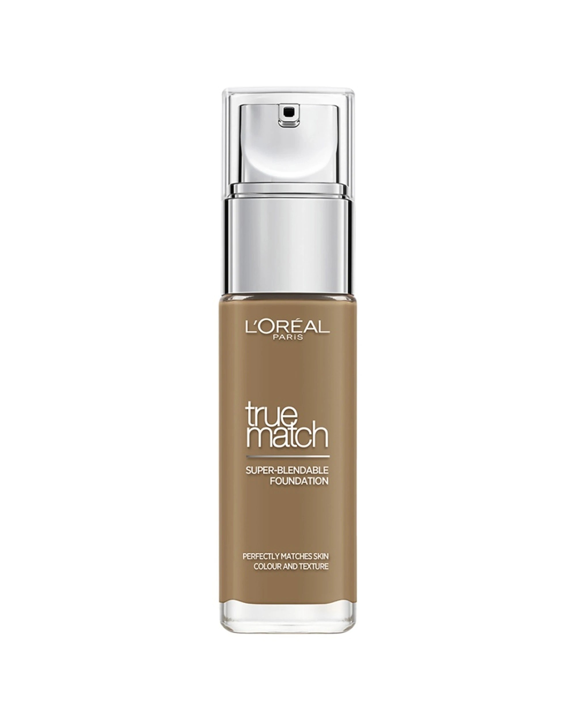L'Oreal Paris True Match Liquid Foundation Medium Coverage 8.5W Toffee ...