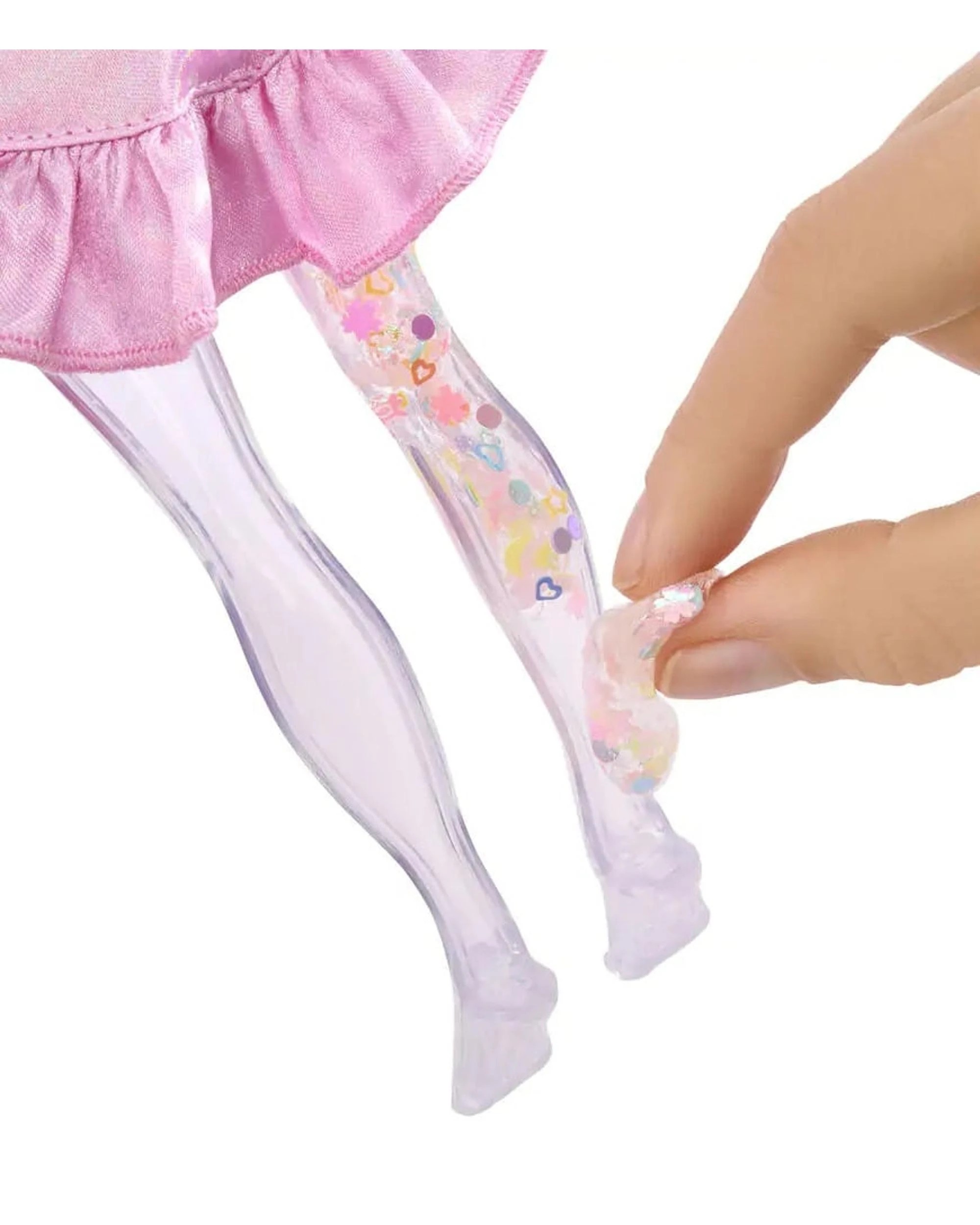 5 Rainbow High Rainbow Shimmers Bella Parker Fashion Doll with Slime - Pink, 5 of 7