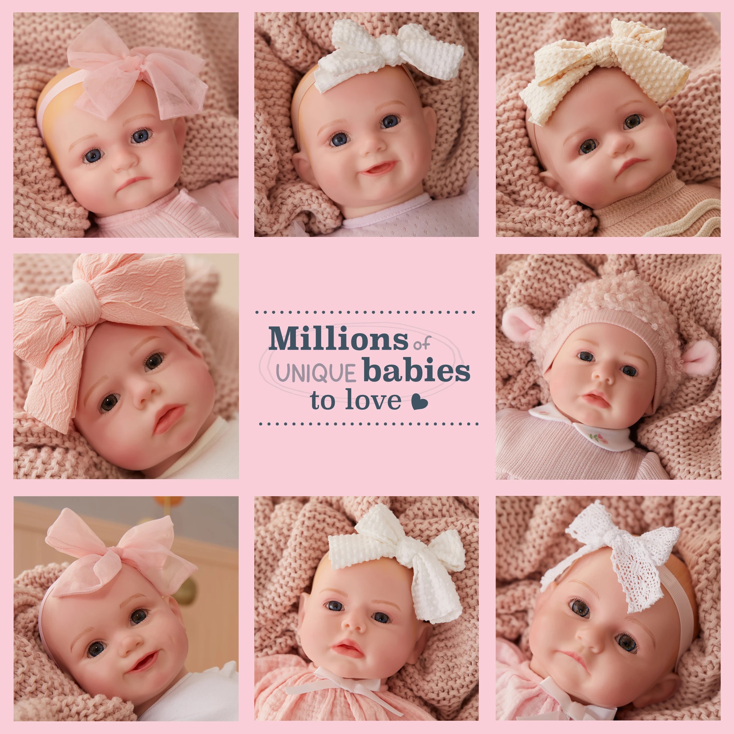 2 BABY born Real Baby Doll Girl , Open Eyes - Assorted - Pink, 2 of 7