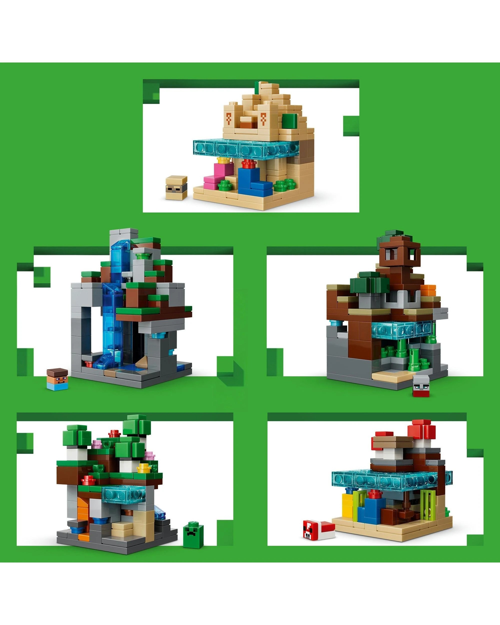 7 LEGO Minecraft: Mini Biomes - 21589, 7 of 10