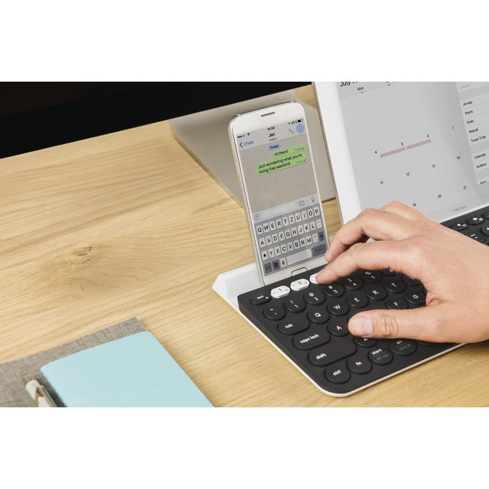 7 Logitech K780 Multi Device Wireless Keyboard, 7 of 9