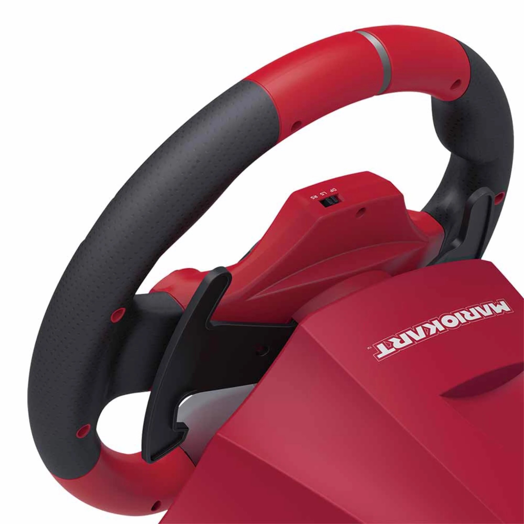 3 Mario Kart Racing Wheel Pro Deluxe for Nintendo Switch - Black,Red, 3 of 4