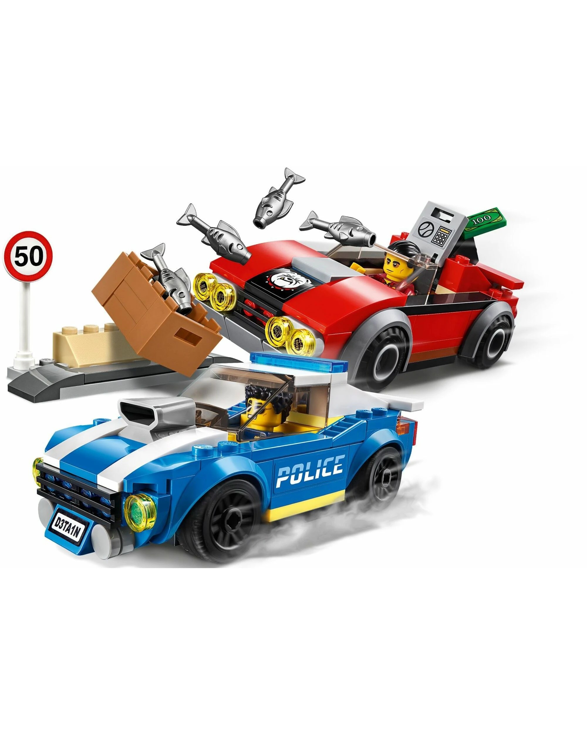 2 LEGO 60242 Police Car Chase - Duke DeTain vs. Vito, 2 of 4