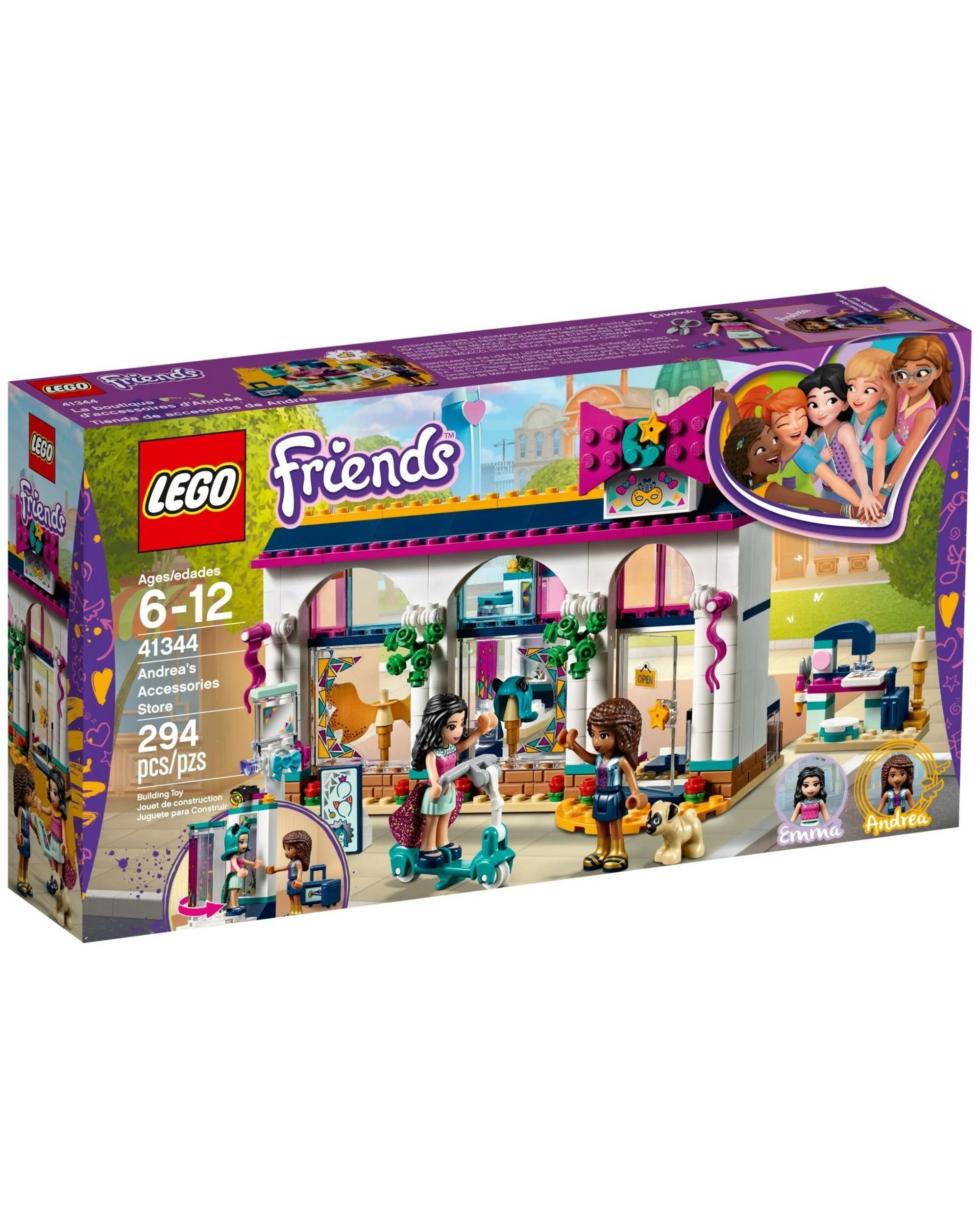 1 LEGO 41344 Andrea's Accessories Store: Fashion Fun with LEGO Friends, 1 of 4