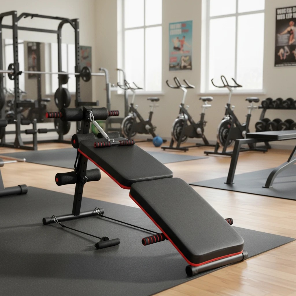 2 Costway 4-position Adjustable Ab Bench Multifunctional Exercise Bench for Home Gym, 2 of 2