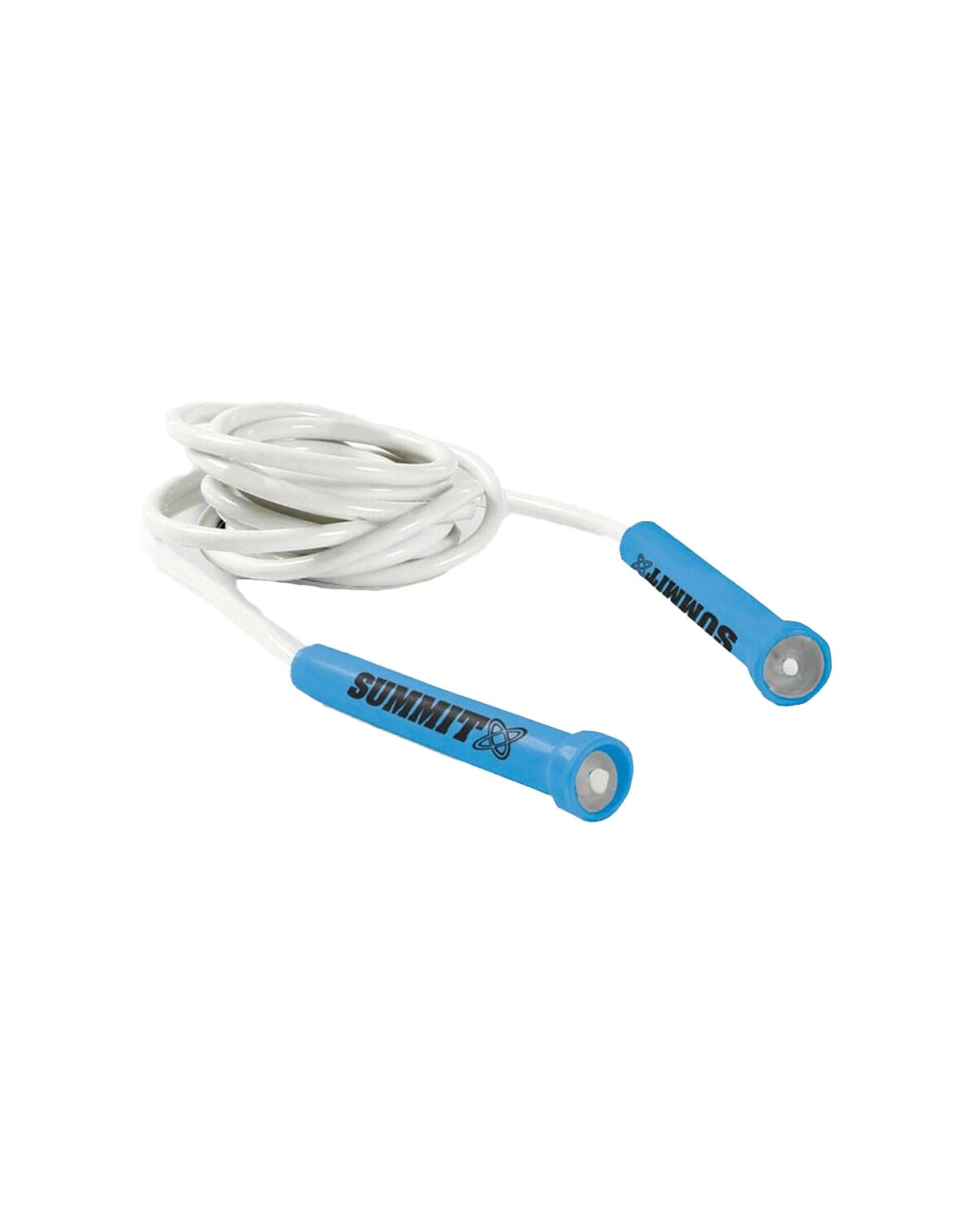 1 Summit Global Fitness Skipping Jumping Rope 3m Adjustable Length Durable - Blue, 1 of 1