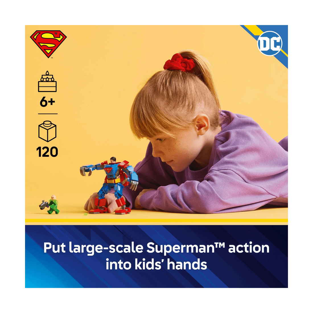 3 LEGO Super Heroes Superman Mech vs. Lex Luthor 76302, 3 of 10