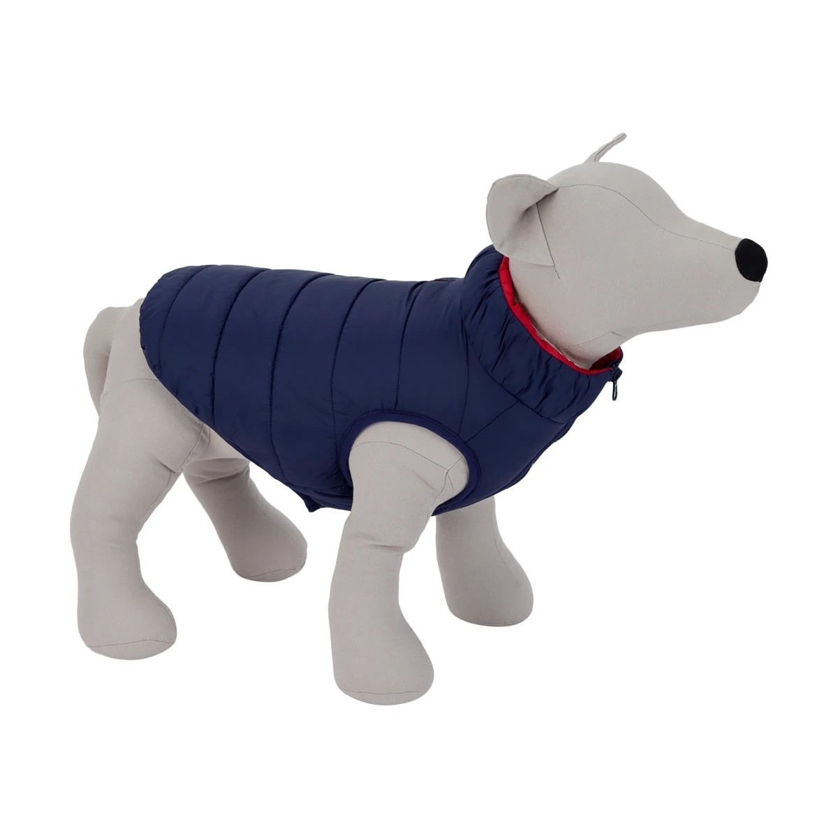 1 Pet Puffer Jacket - Small, Navy, 1 of 10