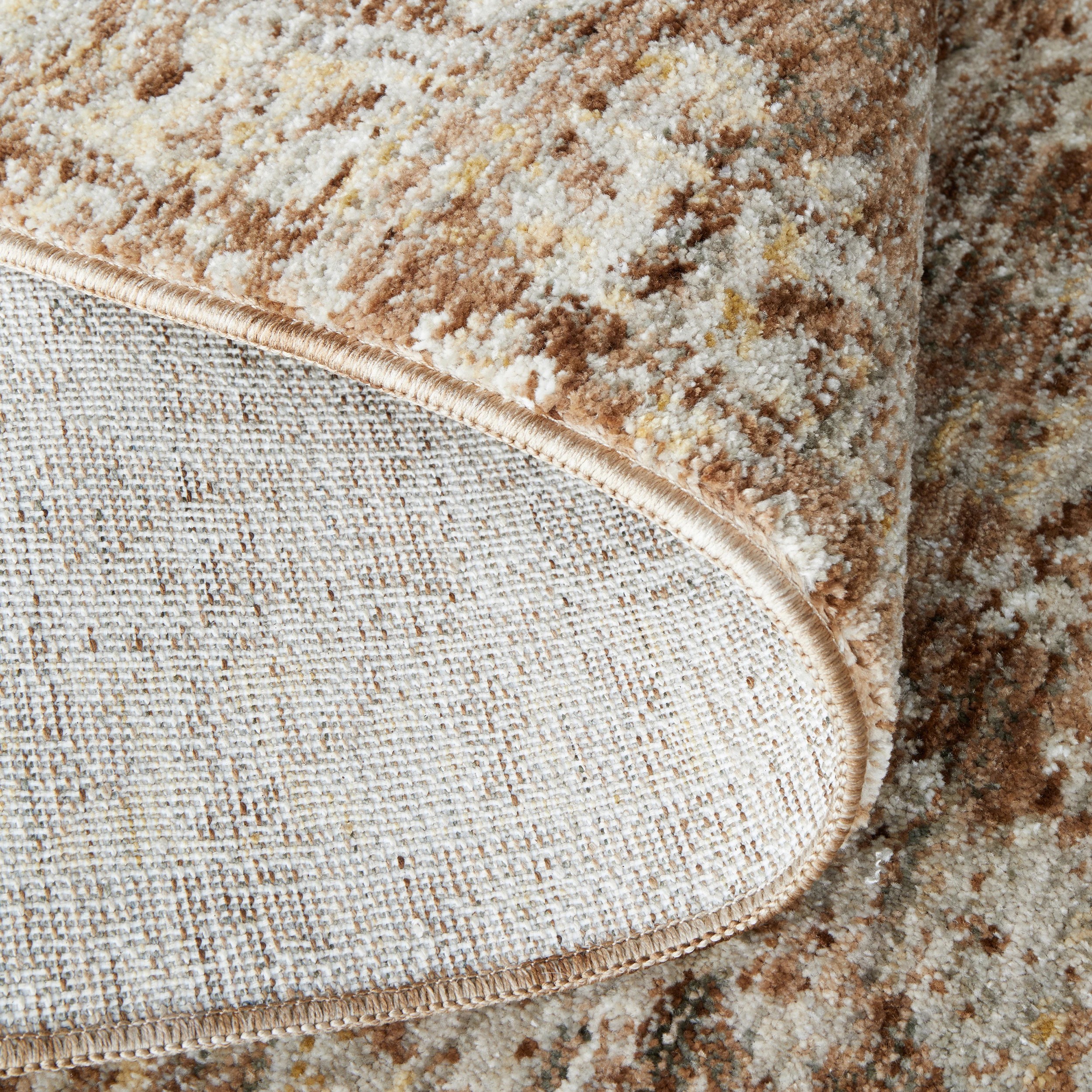 7 Common Ground Rugs Aegean Alvin 400x300cm - Extra Extra Large Bedroom Rug - Brown, 7 of 7