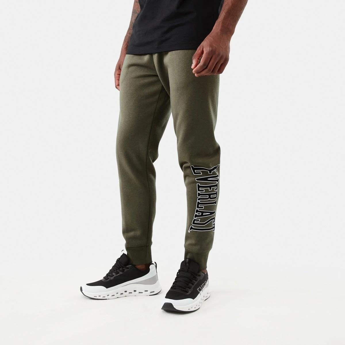 1 Everlast Mens Block Trackpants EVER KHAKI, 1 of 7