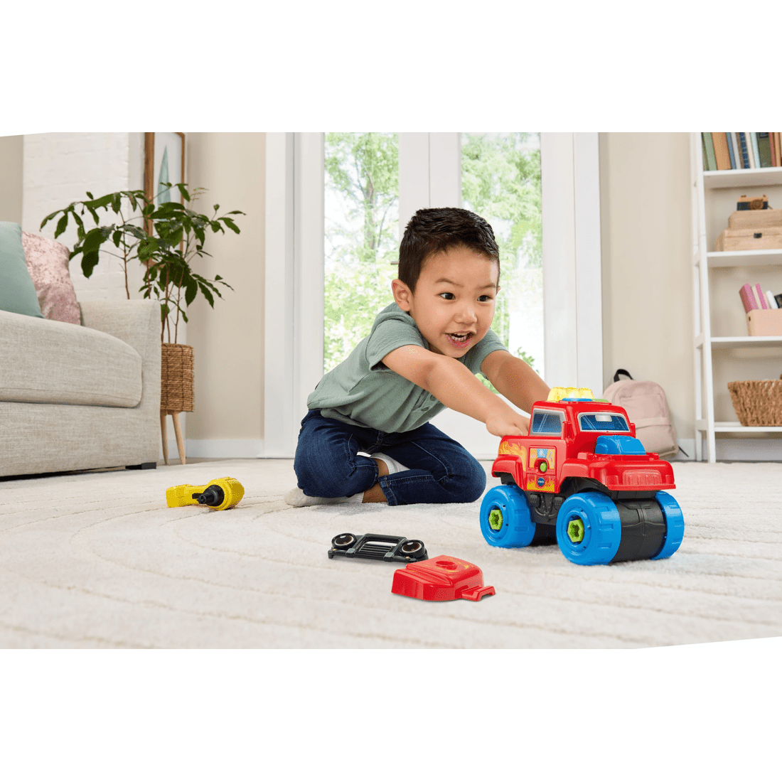 5 VTech Drill & Learn Motorised Monster Truck, 5 of 6