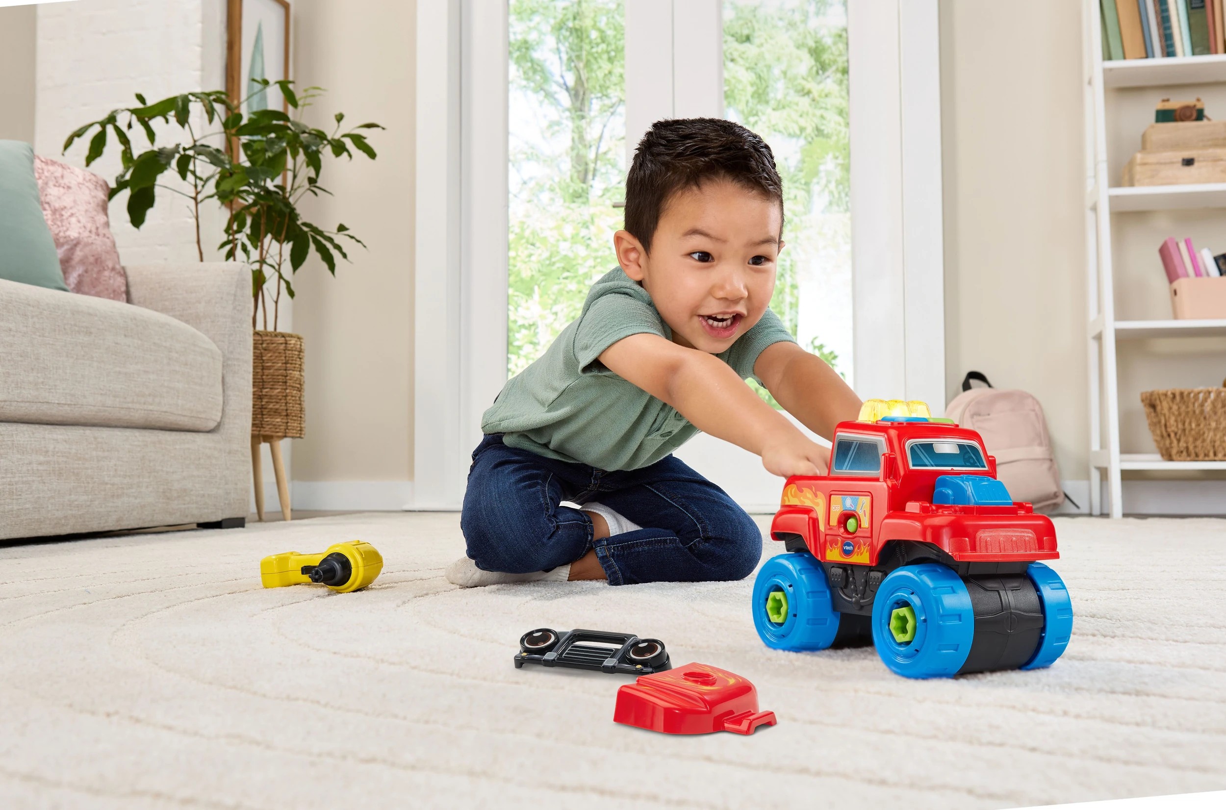 5 VTech Drill & Learn Motorised Monster Truck, 5 of 6