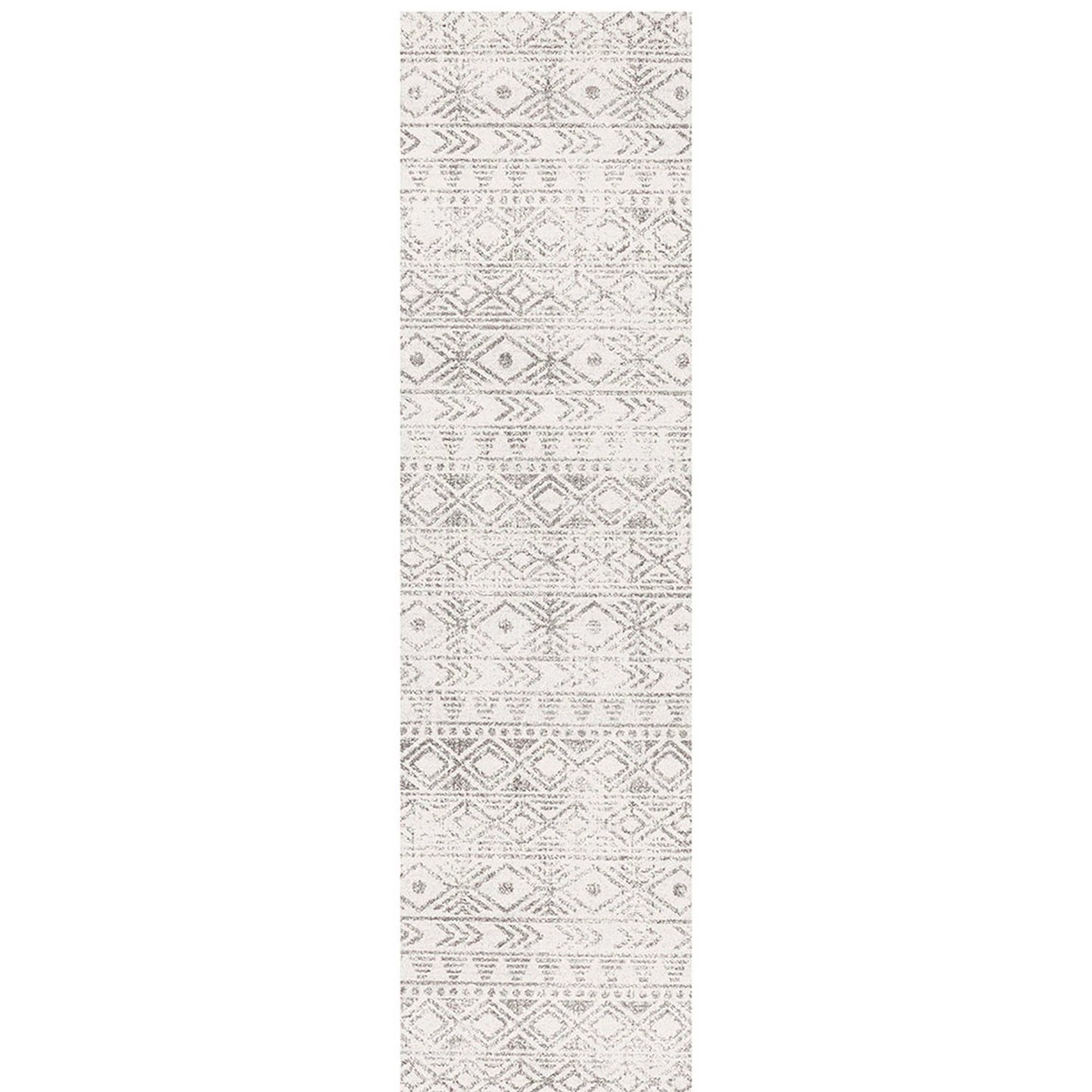 2 Common Ground Rugs Bluebay 456 300x80cm Runner - Medium Pet Friendly Rug - Grey, 2 of 6