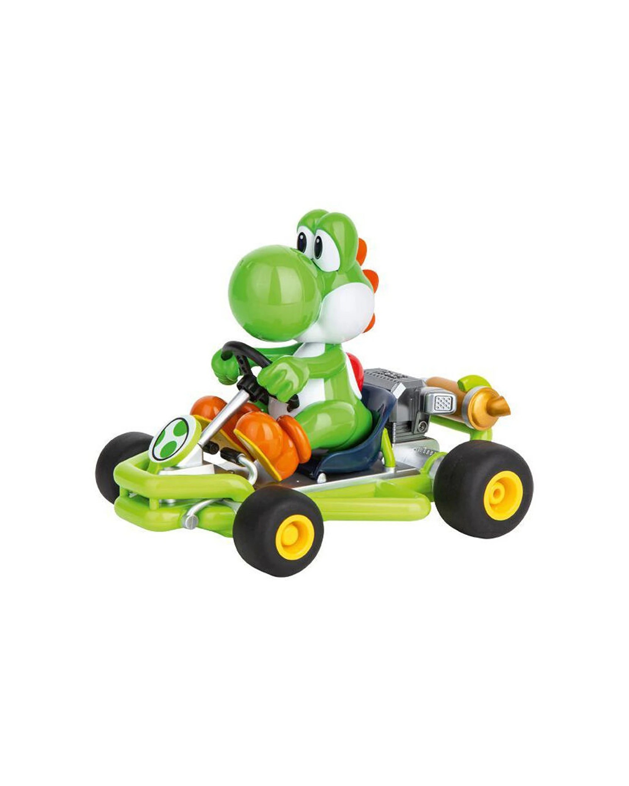 2 Carrera Mario-Kart Pipe Kart RC Car Remote Control 2.4 GHz Yoshi 1 18 Scale
 - green, 2 of 4