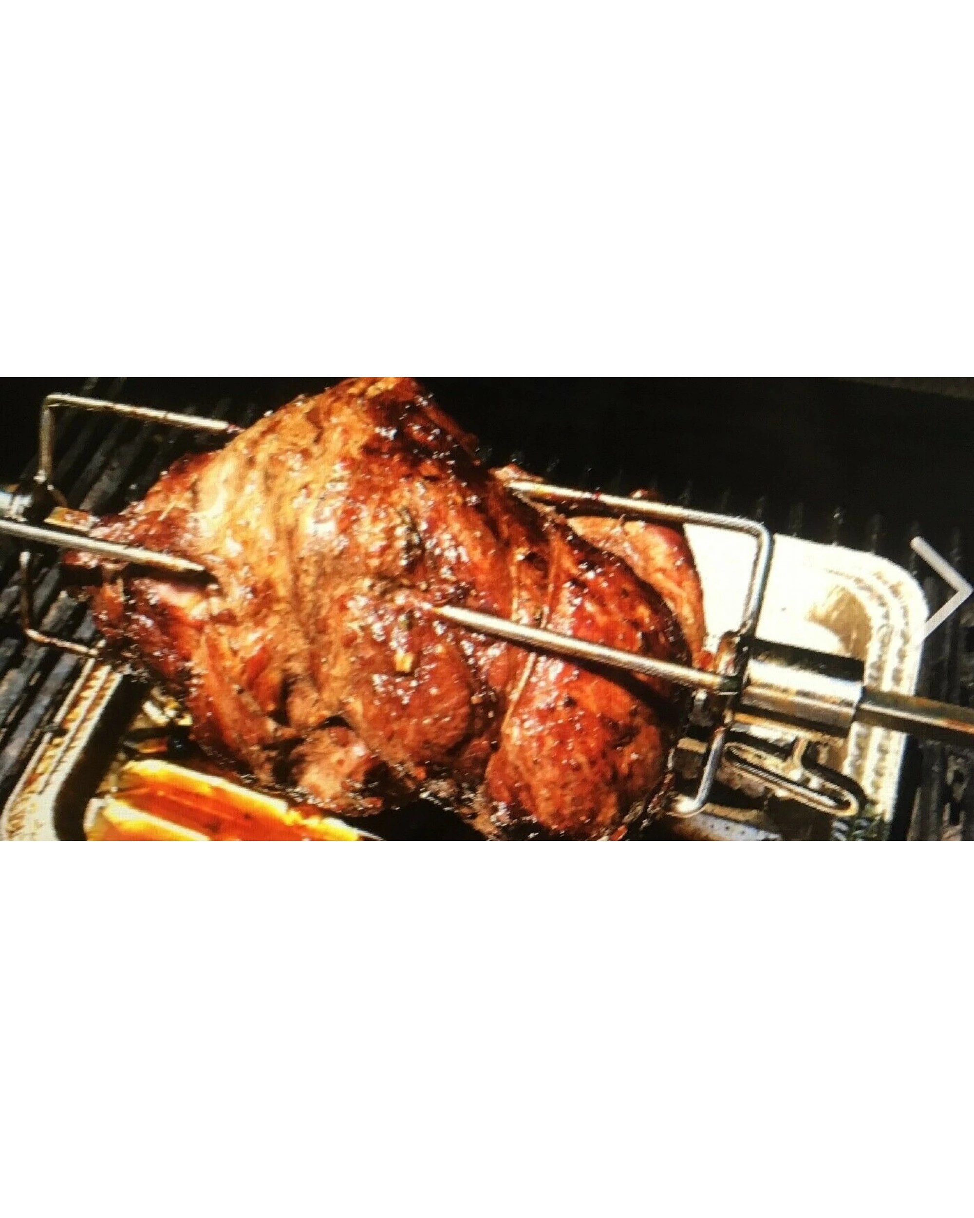 4 BR Home Rotisserie Spit Forks for BBQ and Kabobs - Set of 2, 4 of 7