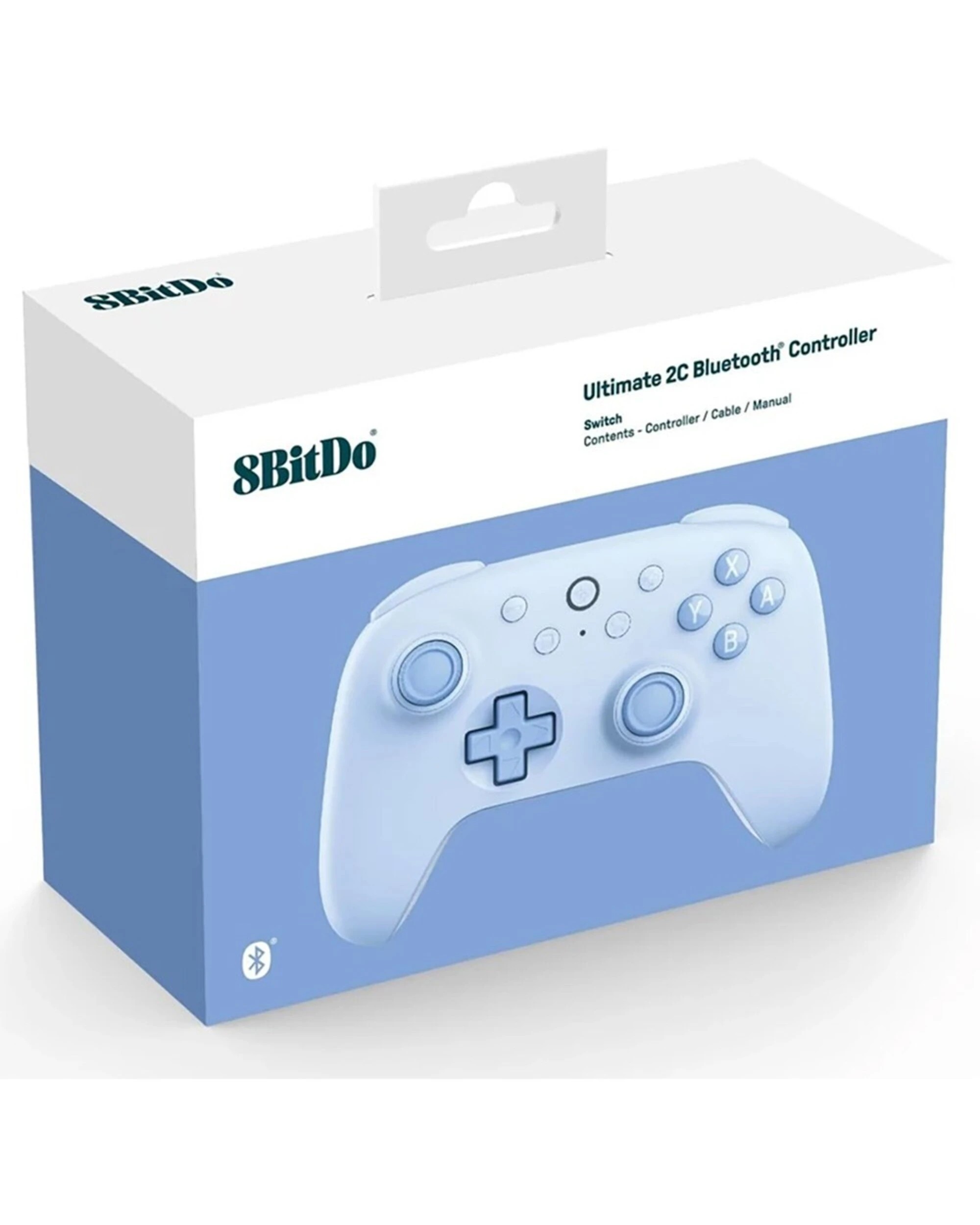 5 8Bitdo Ultimate 2C Bluetooth Controller for Switch - Blue - Blue, 5 of 5