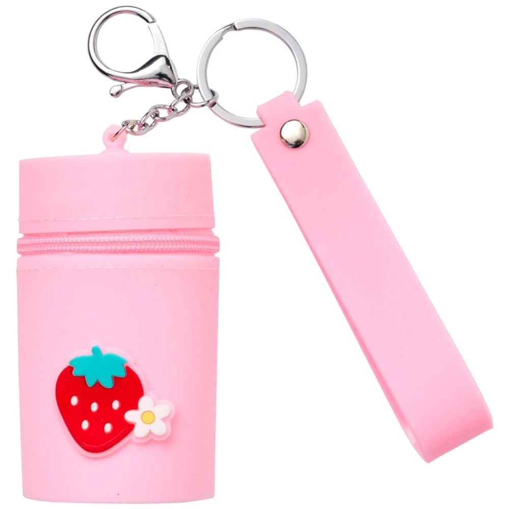 1 Studymate Novelty Case Keychain Pink, 1 of 2