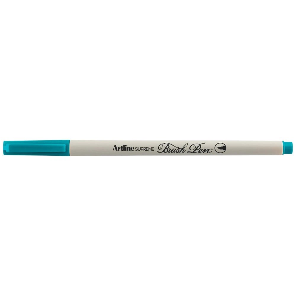 1 Artline Supreme Flexible Brush Pen Dark Green, 1 of 1