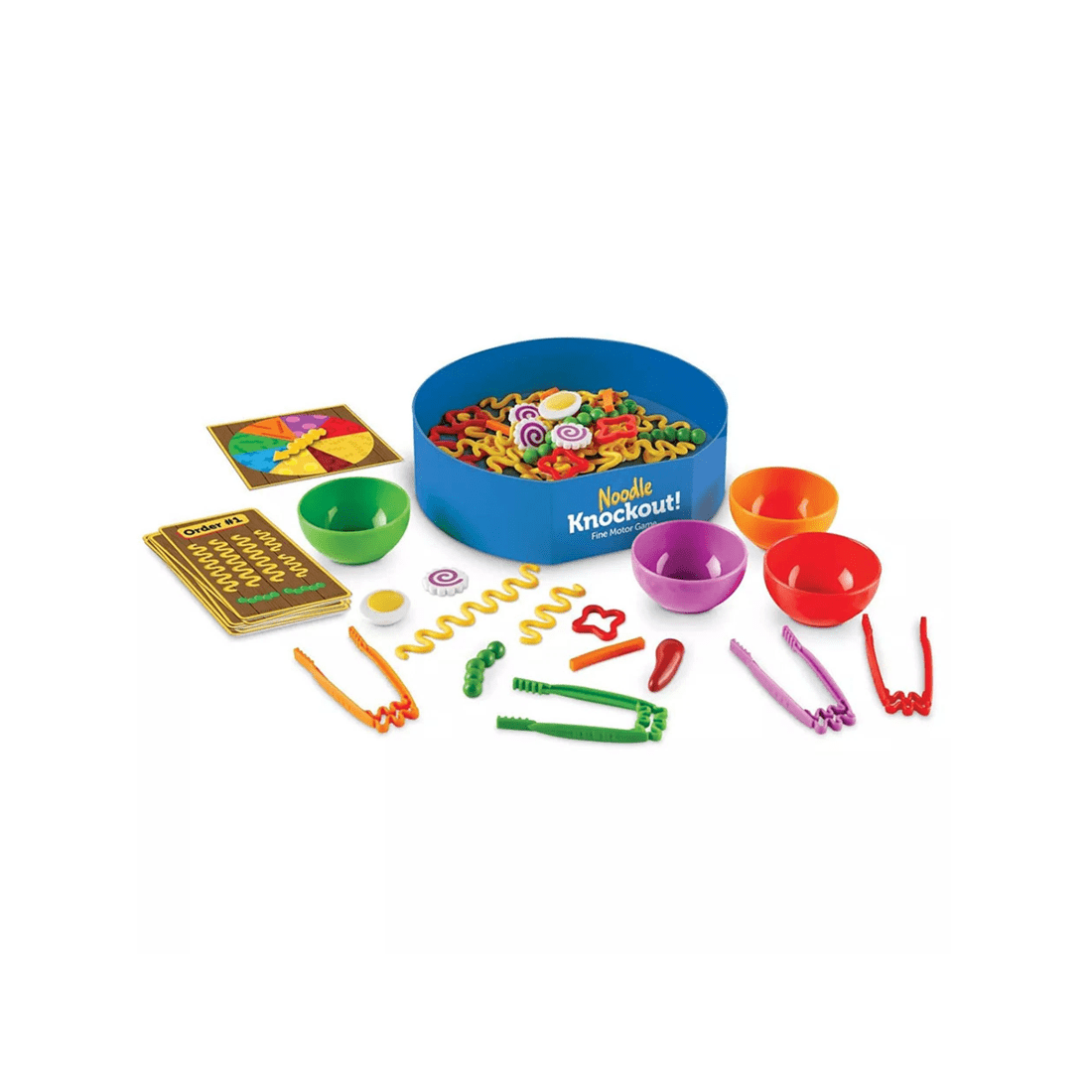 3 Learning Resources Noodle Knockout Fine Motor Game, 3 of 6