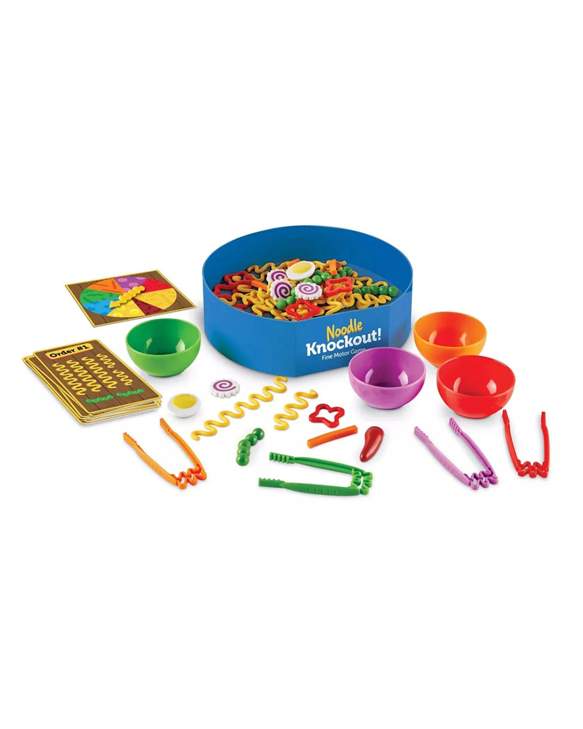 3 Learning Resources Noodle Knockout Fine Motor Game, 3 of 6