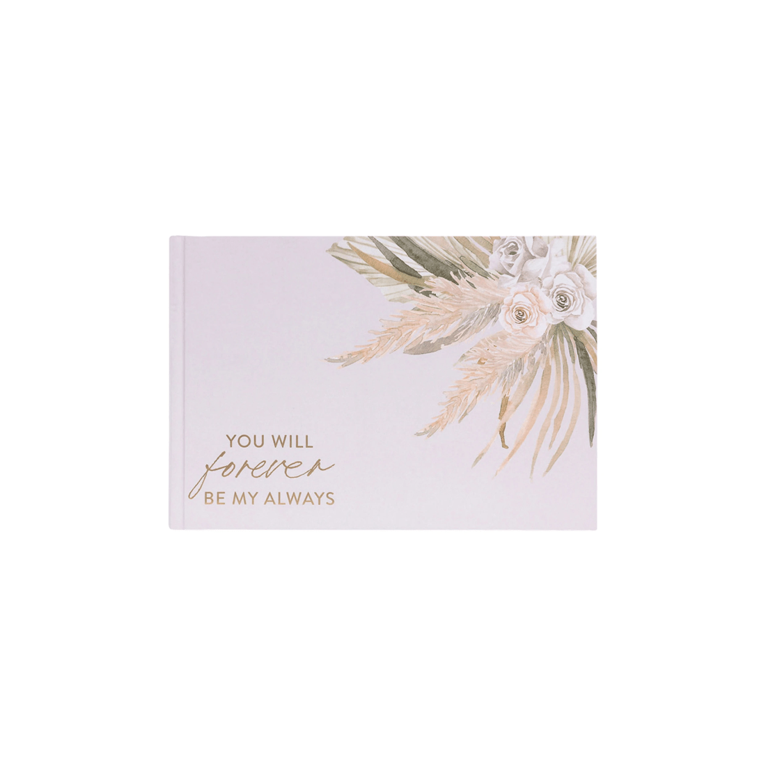 1 Splosh Floral Wedding Guest Signature Dedication Book Keepsake 29x20cm
 - Multi, 1 of 8