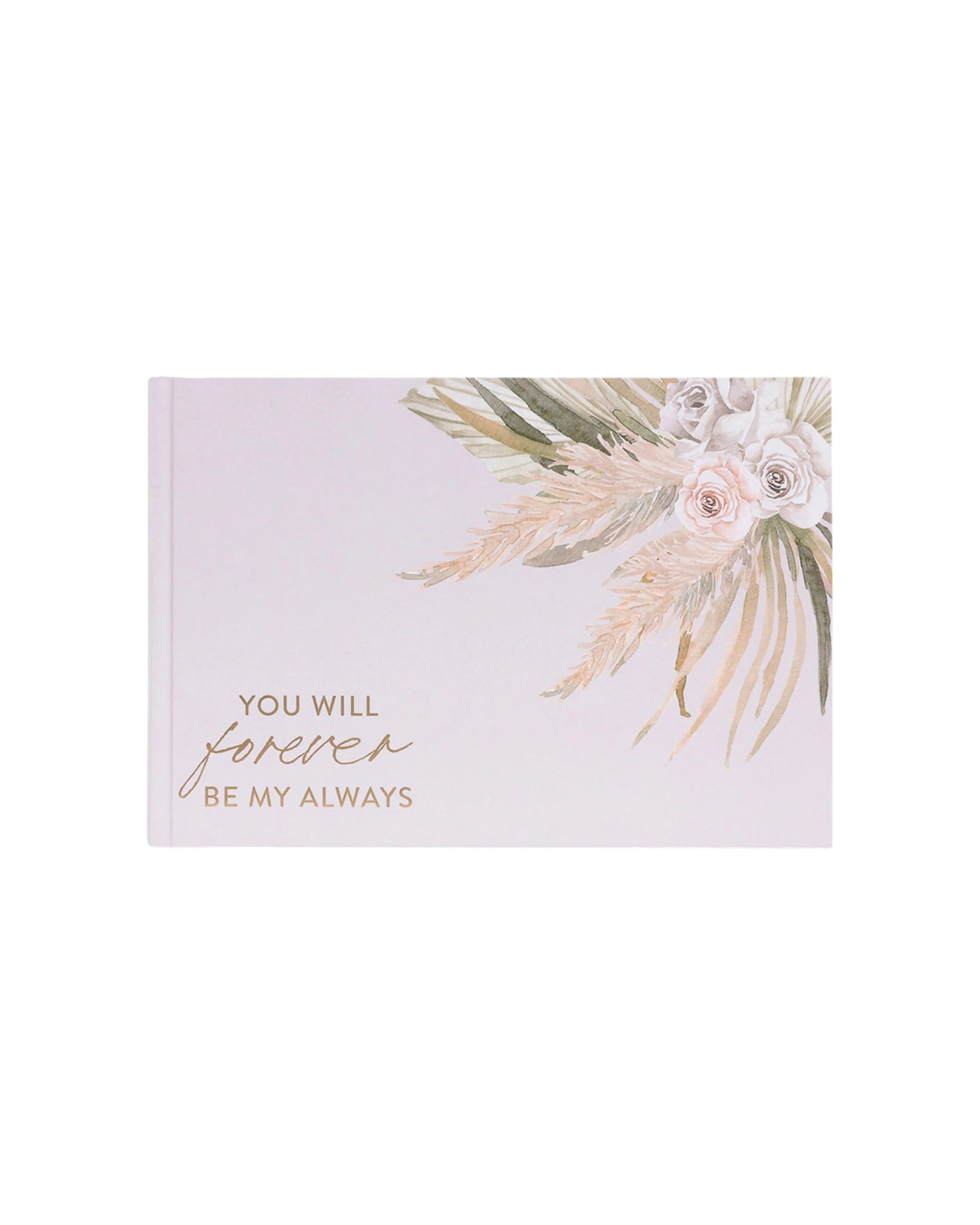 1 Splosh Floral Wedding Guest Signature Dedication Book Keepsake 29x20cm
 - Multi, 1 of 8