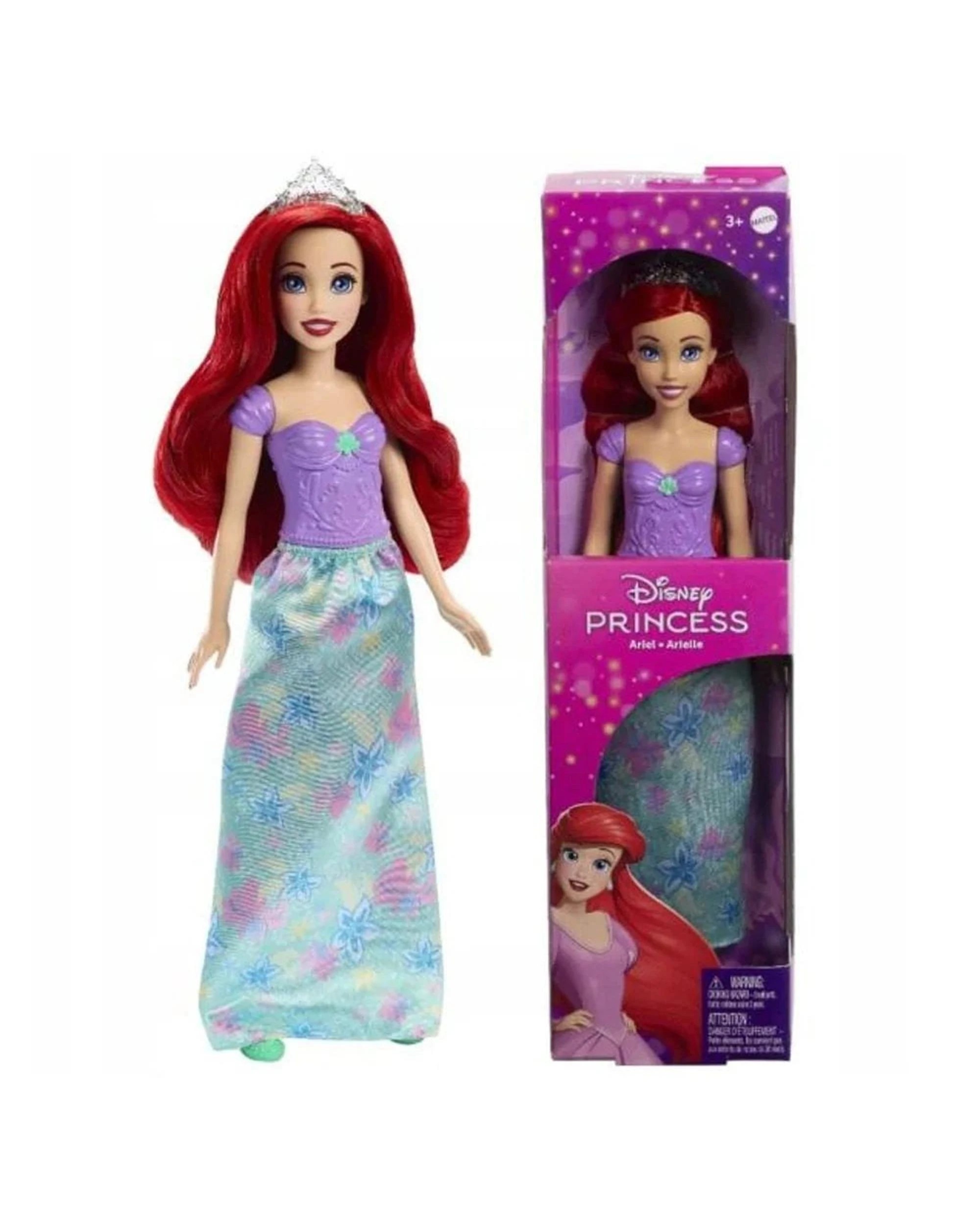 2 Disney Princess Ariel - Floral Skirt -  Fashion Doll, 2 of 3