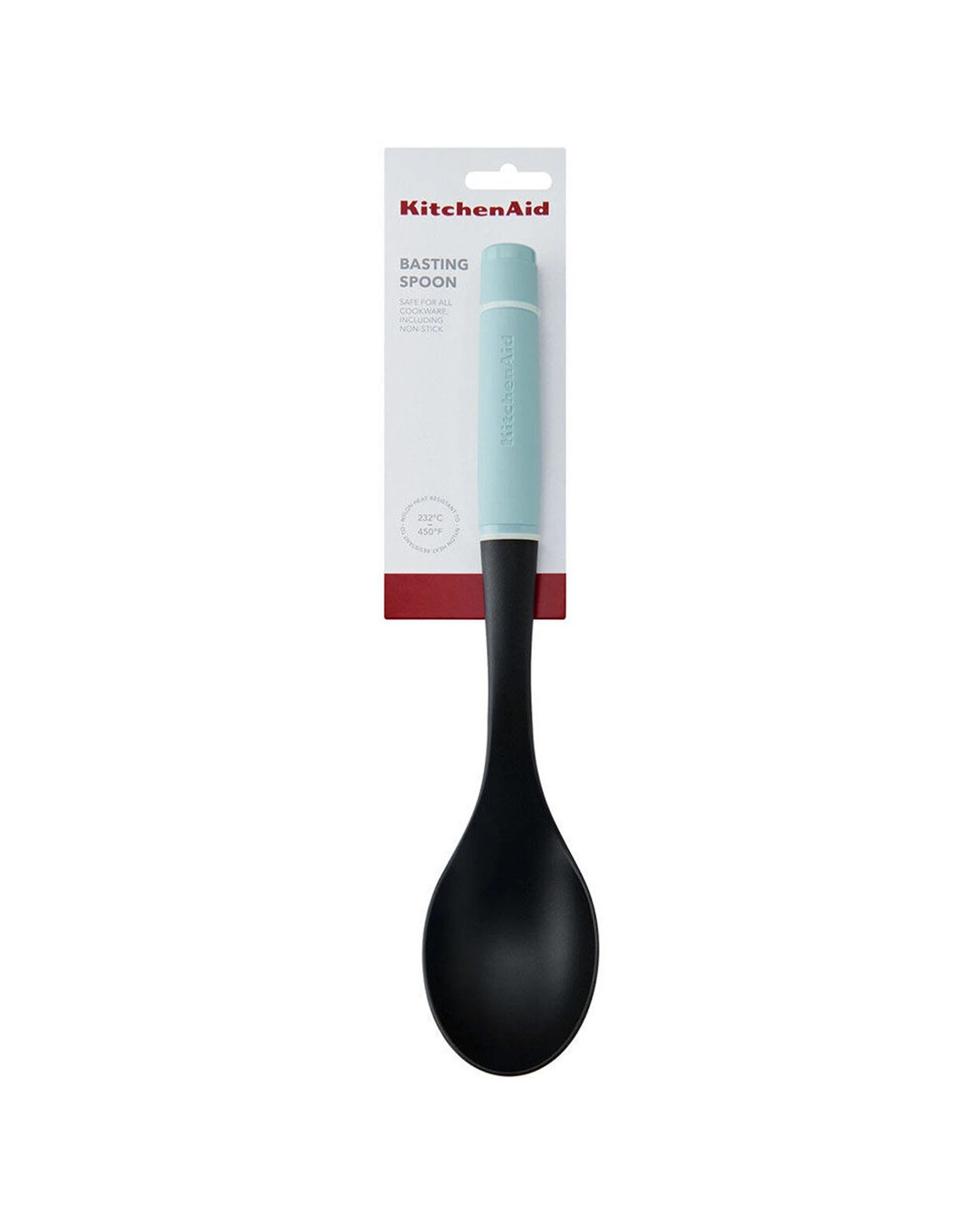 2 KitchenAid Plastic Soft Grip Basting Spoon 2PK Heat Resistant Durable Utensil - Multi, 2 of 8
