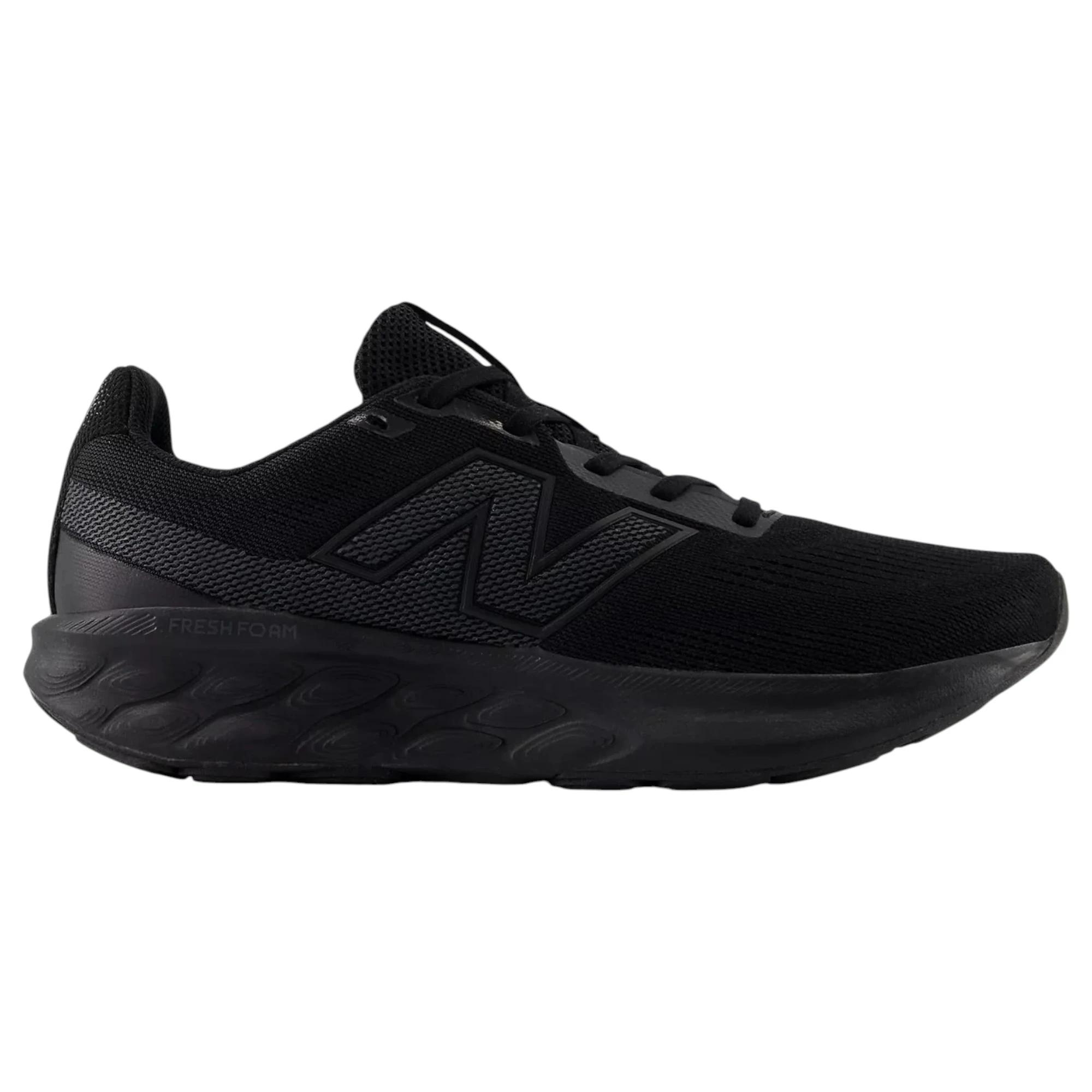 1 New Balance Mens Fresh Foam 520 v9 Triple Athletic Running Shoes BLACK, 1 of 5