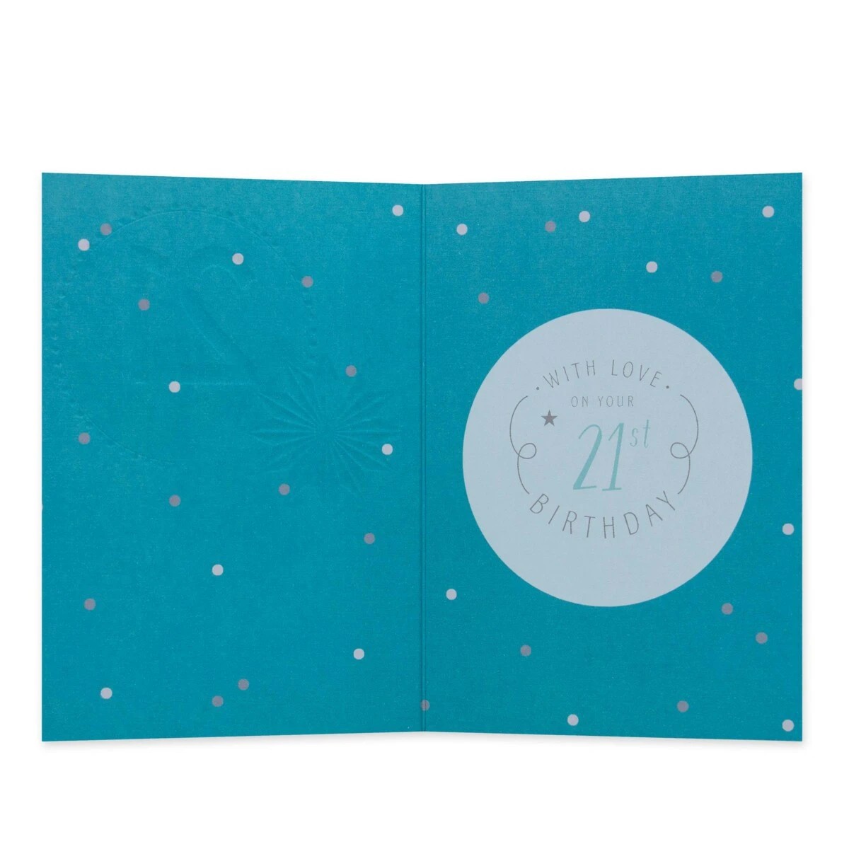 2 Connections from Hallmark 21st Birthday Card - With Love, 2 of 3